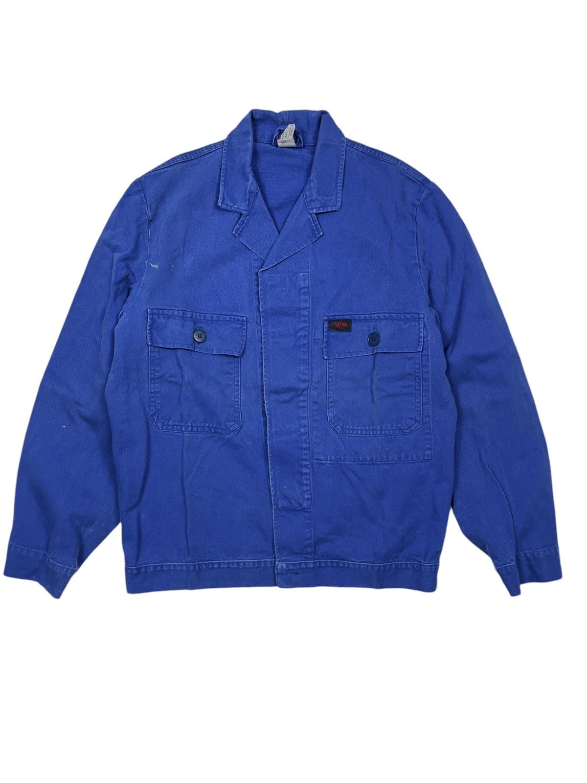 Le Laboureur × Vintage Vintage 70s Rofa Sanfor Chore Jacket German Workwear Size US M / EU 48-50 / 2 - 1 Thumbnail