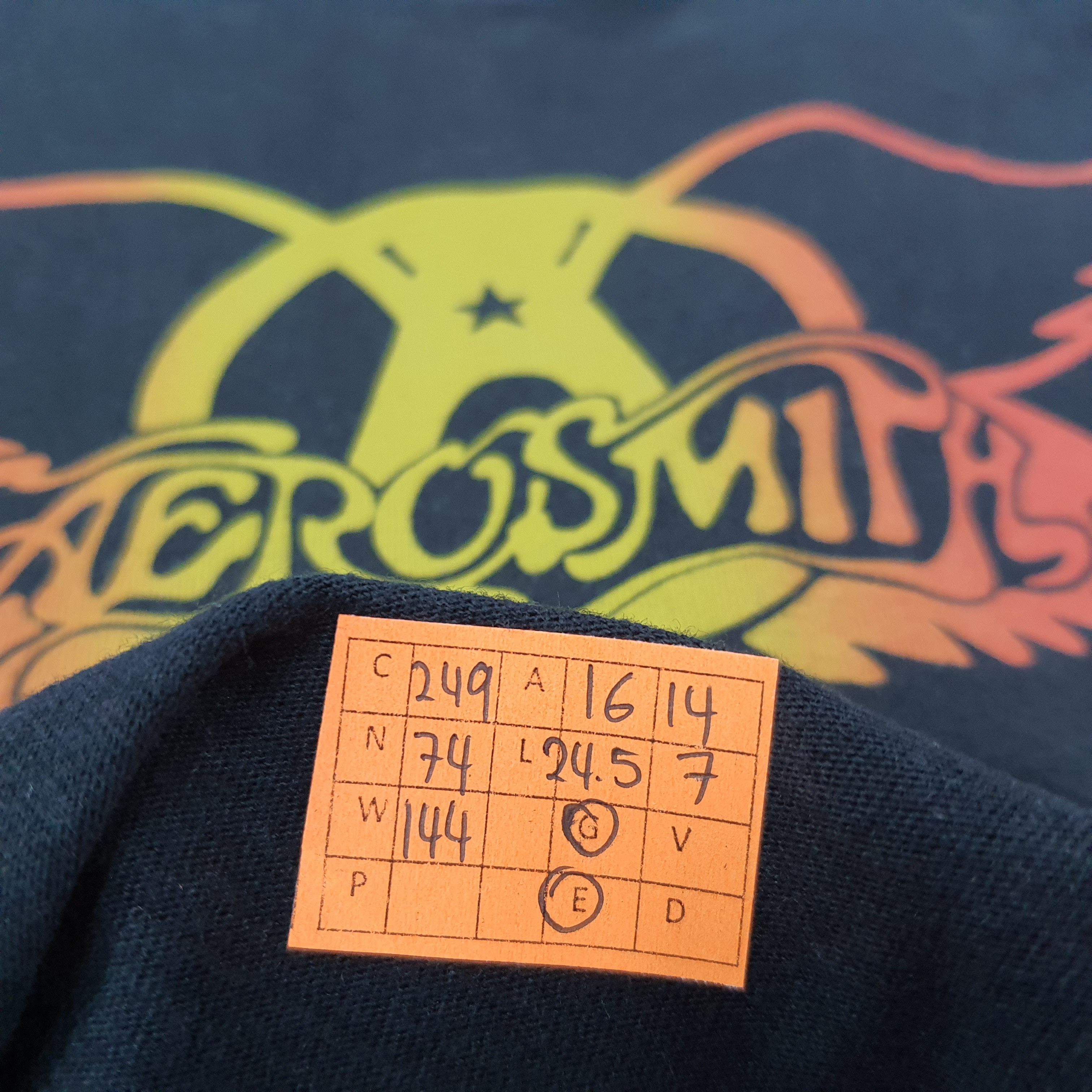 Hysteric Glamour Vintage Hysteric Glamour x Aerosmith Japan Tshirt C249N74 Size XS / US 0-2 / IT 36-38 - 9 Thumbnail