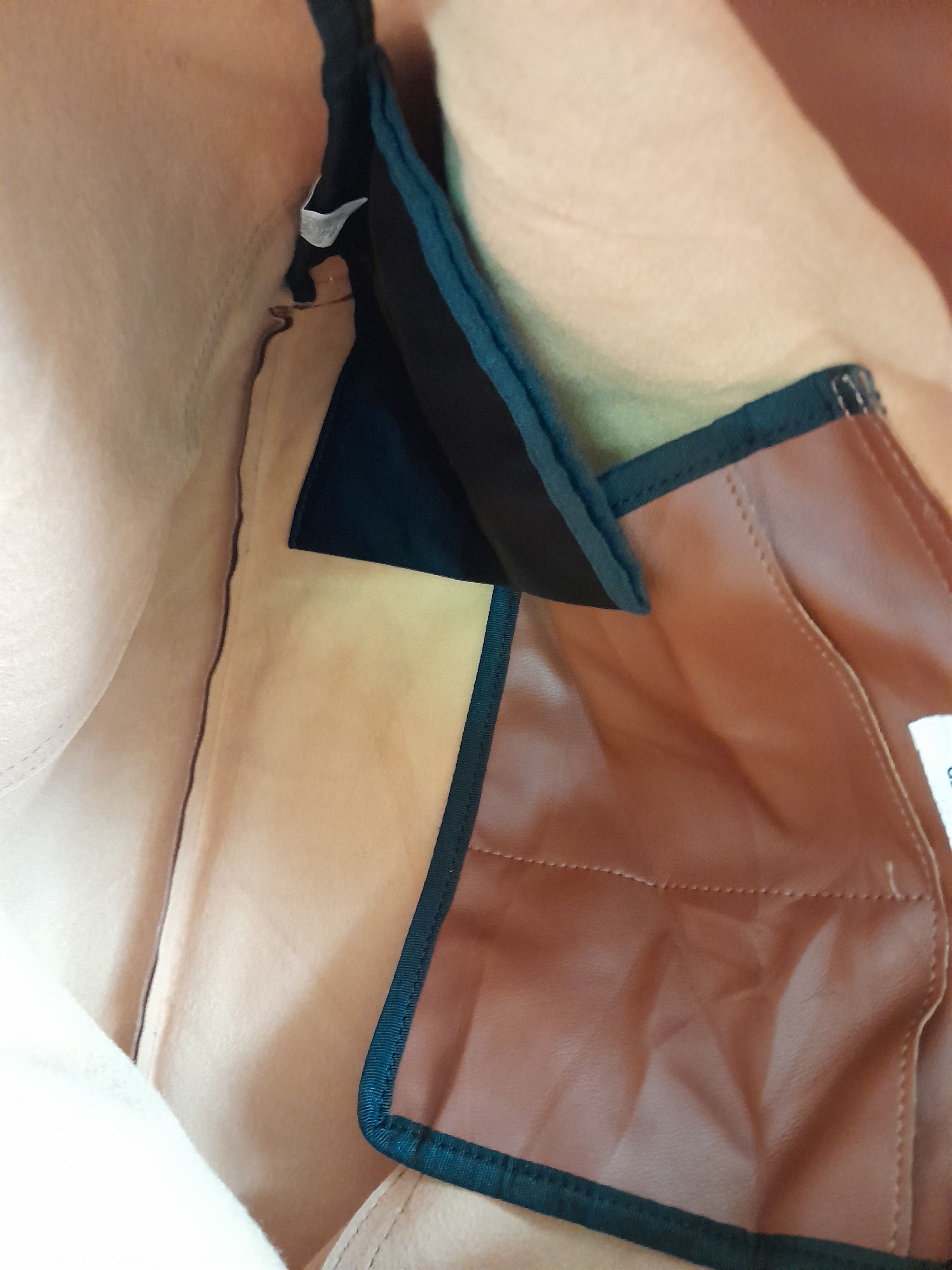 Global Work × Japanese Brand Global Work Tote Leather Shoulder Handle Bag Size ONE SIZE - 4 Thumbnail