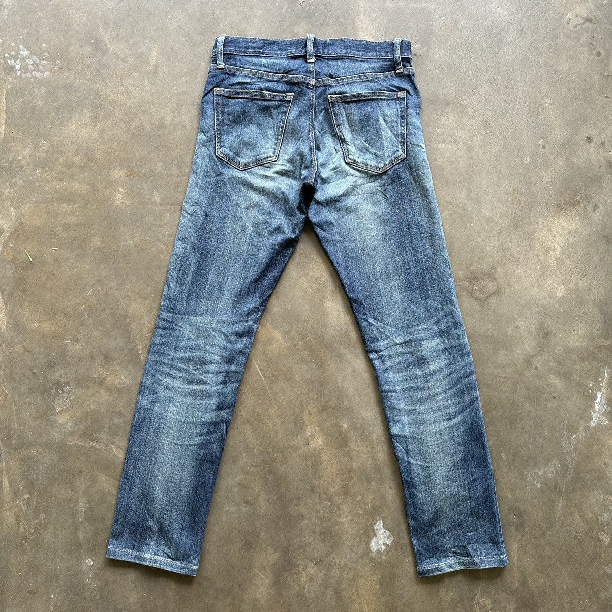 Japanese Brand W30 🔥 Vtg Japanese Distressed Denim Jean Pant Size US 30 / EU 46 - 9 Thumbnail