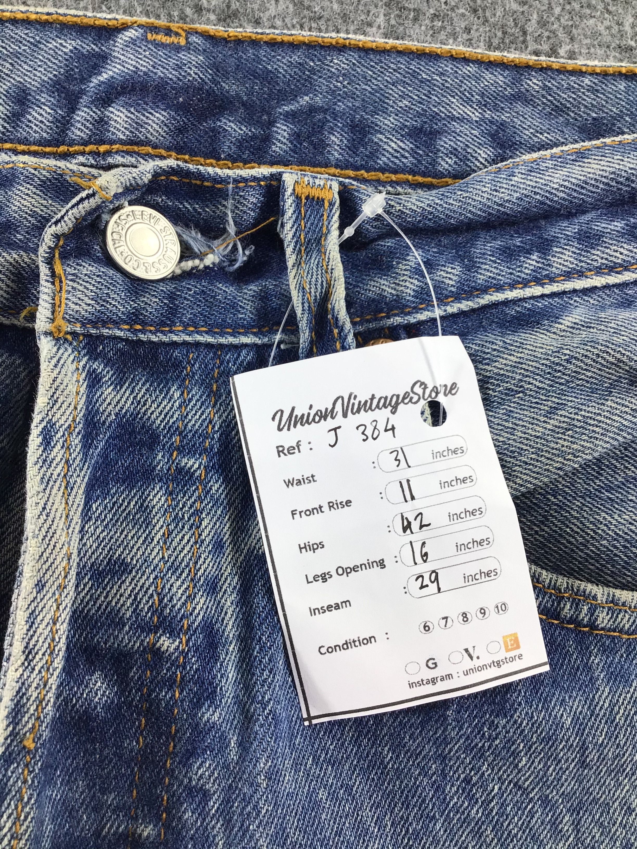 Levi's Vintage 90s Levis 501 xx Jeans-J384 Size US 31 - 11 Thumbnail