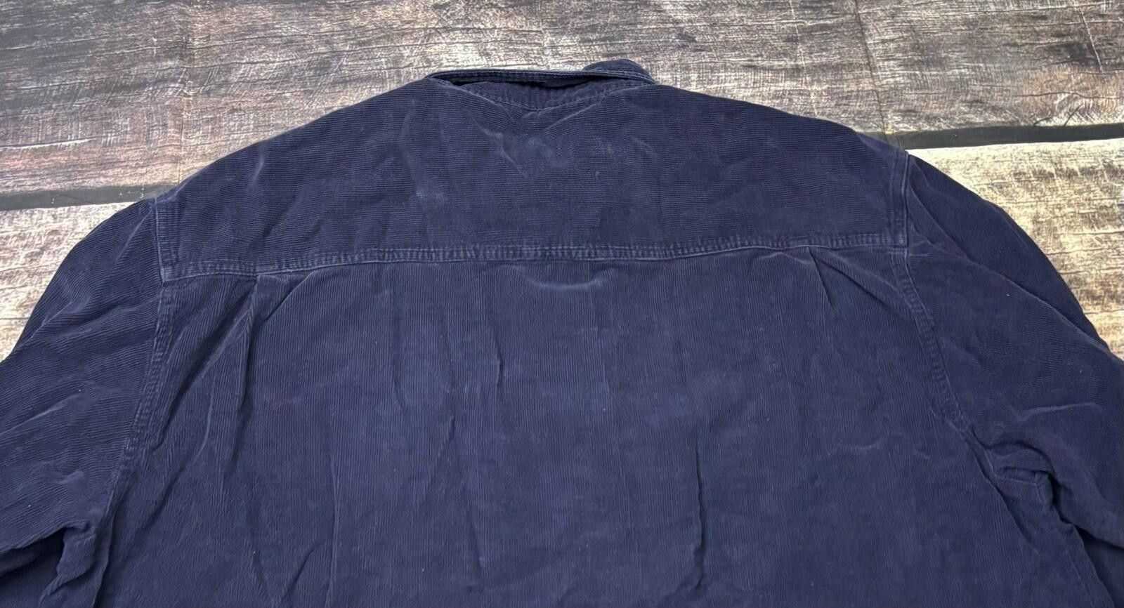 Northwest Territory VTG Northwest Territory Shirt Mens 2XL Corduroy Blue Cotton Size US XXL / EU 58 / 5 - 7 Thumbnail