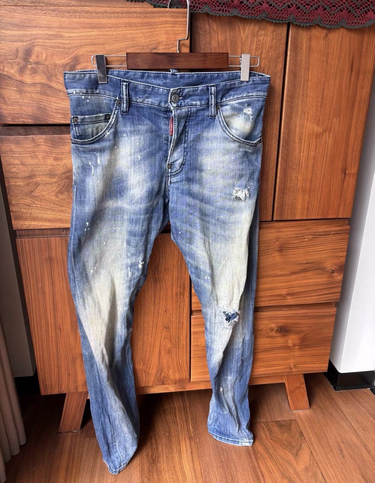 Dsquared2 DSQUARED2 Men's Jeans J2 Size US 28 / EU 44 - 1 Thumbnail