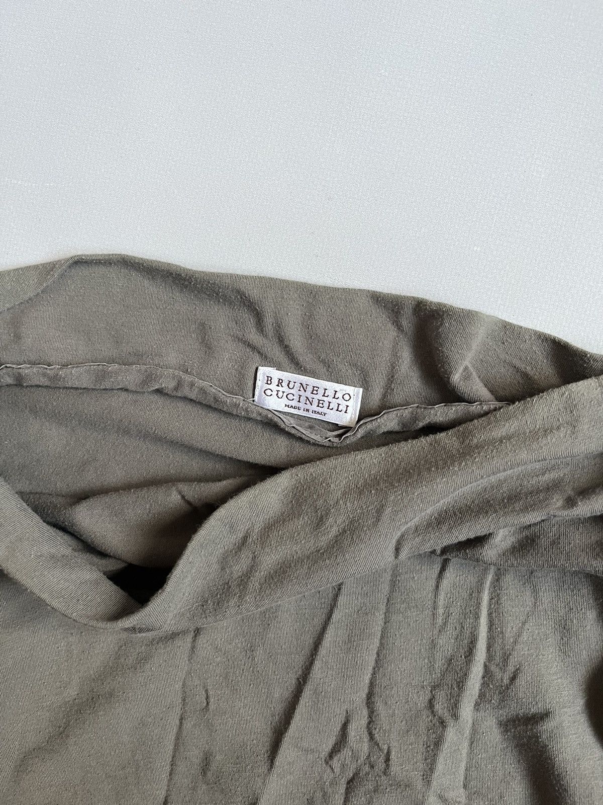 Brunello Cucinelli Brunello Cucinelli Grey Cotton Asymmetrical Sleeveless Dress Size XS / US 0-2 / IT 36-38 - 7 Thumbnail