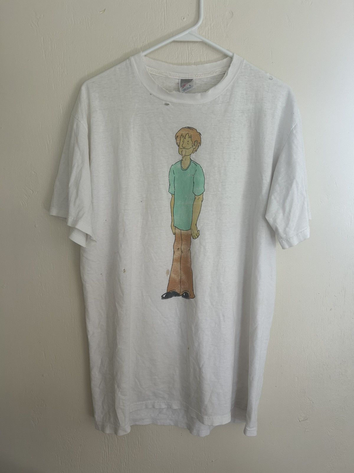 Vintage Vintage Shaggy Scooby Doo Graphic T-shirt Size US L / EU 52-54 / 3 - 1 Thumbnail