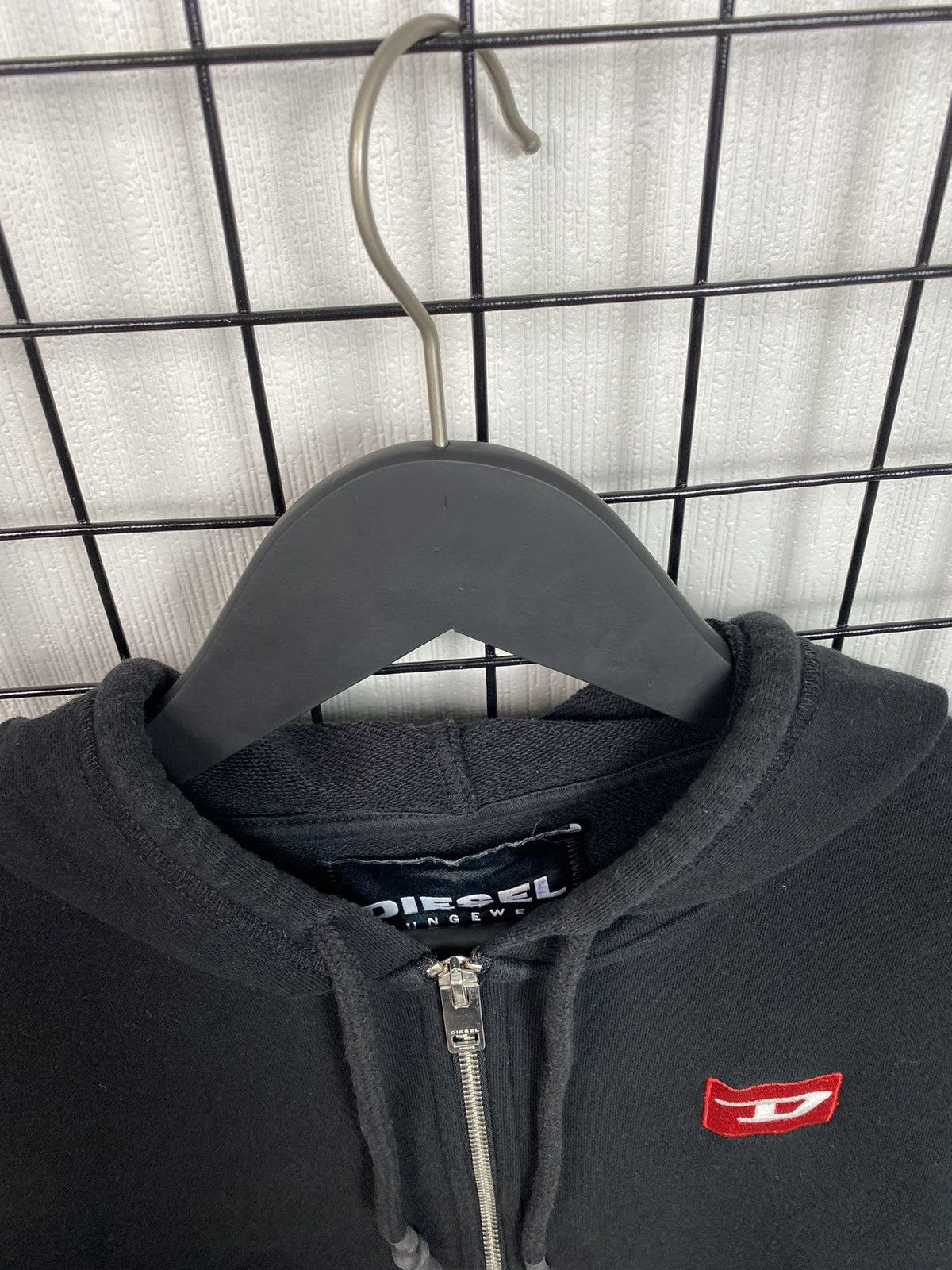 Diesel × Other DIESEL Logo “D” women hoodie S Size Black loungewear Size S / US 4 / IT 40 - 8 Thumbnail