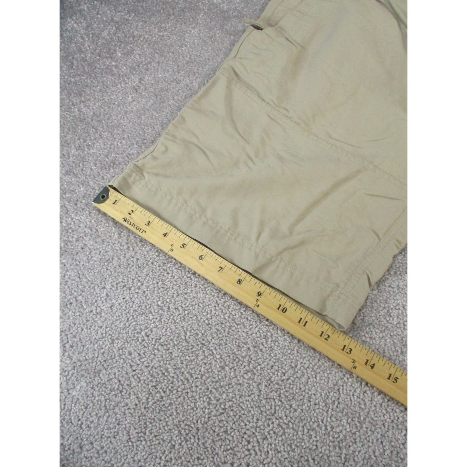 The North Face The North Face Shorts Mens 36 Beige Khaki Nylon Lightweight Hiking Chino Casual 90s Outdoor Mens Size US 36 / EU 52 - 4 Thumbnail