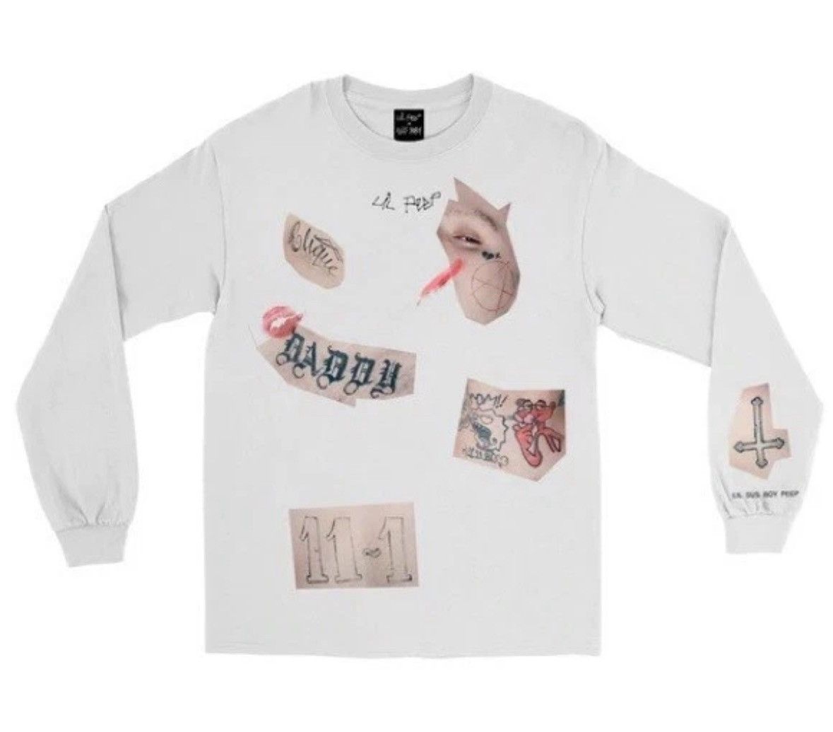 Lil Peep Lil Peep x Sus Boy tattoos Size US M / EU 48-50 / 2 - 1 Thumbnail