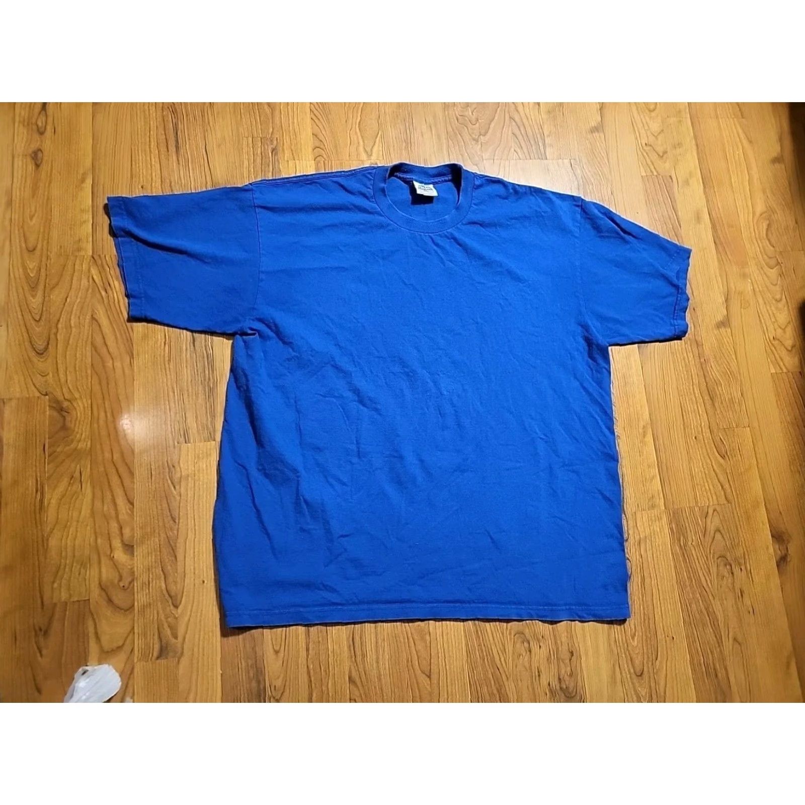 Vintage Pro 5 T-Shirt 3XL SS Royal Blue 100% Cotton Crew Neck Short Sleeve Big & Tall Mens Size US XXL / EU 58 / 5 - 5 Thumbnail