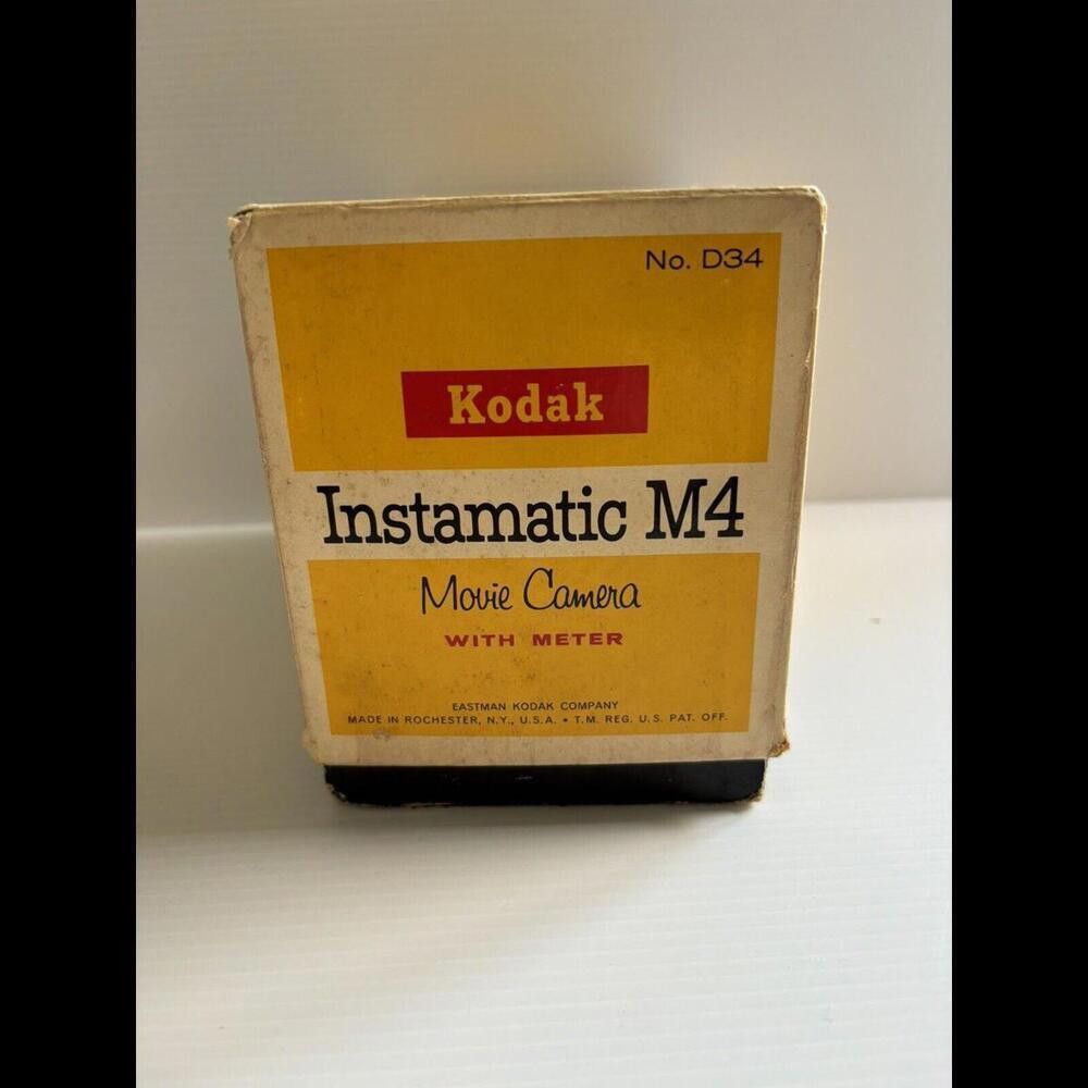 Kodak Kodak Instamatic M4 Movie Camera w/ Box Vintage Size ONE SIZE - 3 Thumbnail