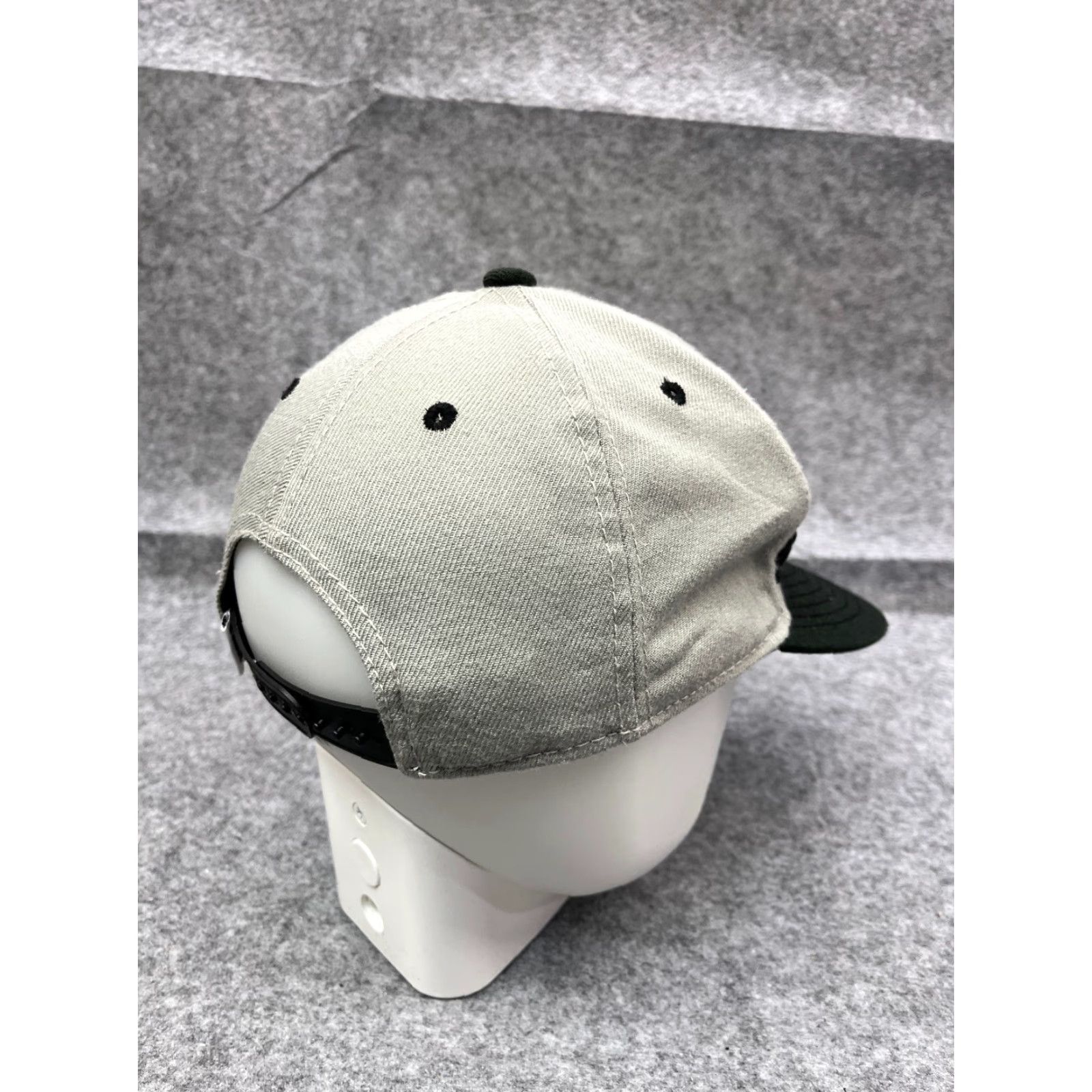 Vintage NEFF Hat Cap Snap Back Adult One Size Gray Black Acrylic Wool Blend Beach Navy Logo Hats Men One Size Size ONE SIZE - 7 Thumbnail