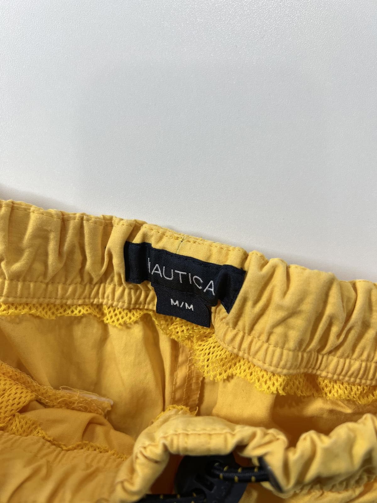 Unknown London Nautica Yellow Men's Casual Shorts with Black Side Stripe Size US 32 / EU 48 - 4 Thumbnail