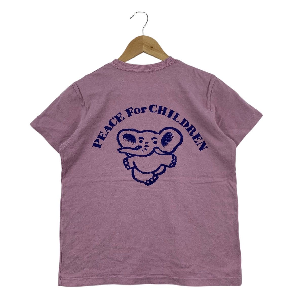 Vintage PEACE FOR CHILDREN Teruo Teramura And ShizukoWakayama Tshirt Size US S / EU 44-46 / 1 - 1 Thumbnail