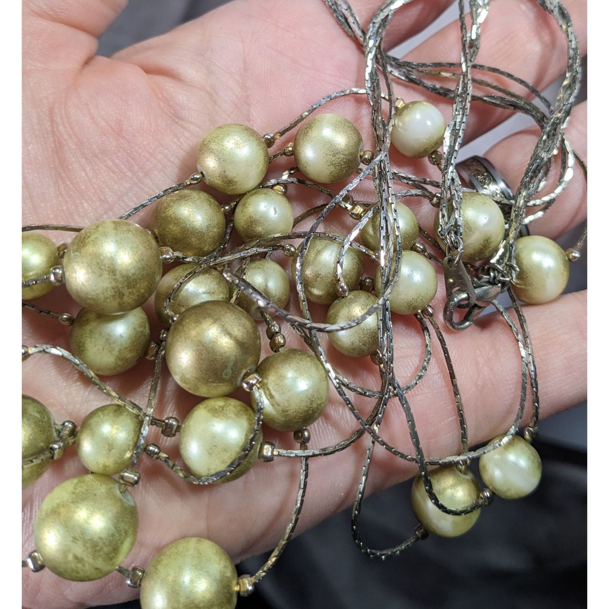 Other Elegant Glam Layered Gold Ball Station Necklace Size ONE SIZE - 4 Thumbnail