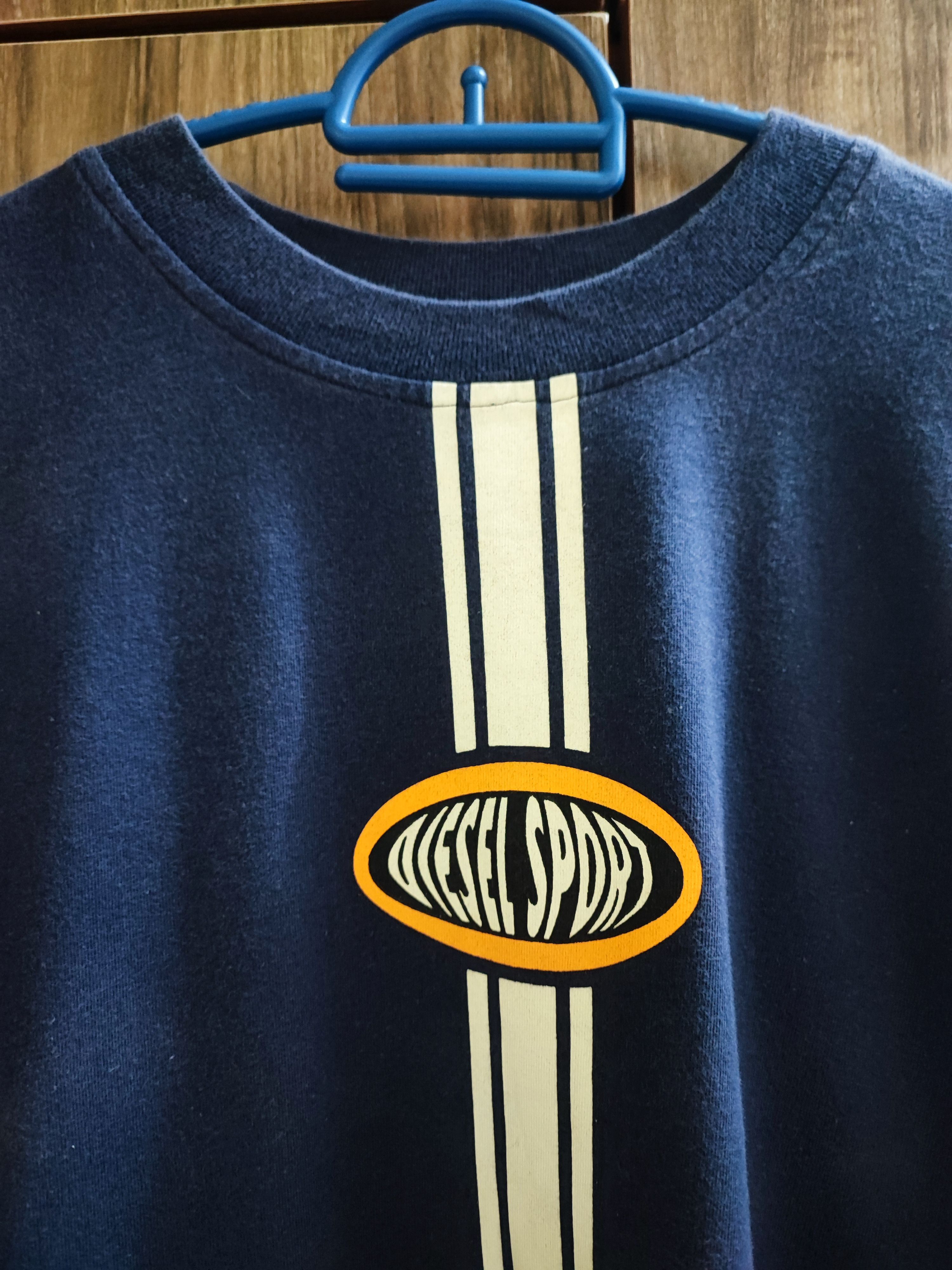 Diesel × Vintage Vintage Y2k Diesel Industrial Sport T-Shirt Size US L / EU 52-54 / 3 - 4 Thumbnail