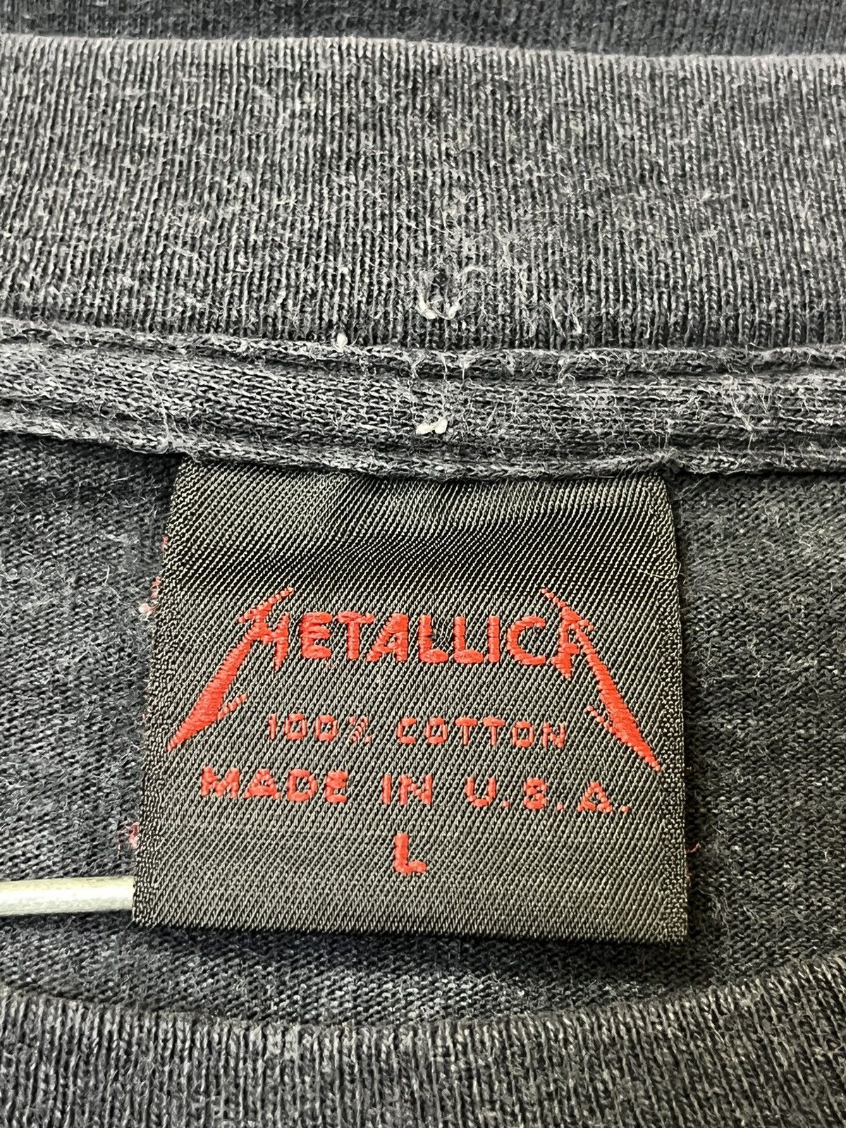 Metallica VINTAGE 90s METALLICA SAD BUT TRUE BY PUSHEAD 1991 T SHIRT Size US L / EU 52-54 / 3 - 14 Thumbnail