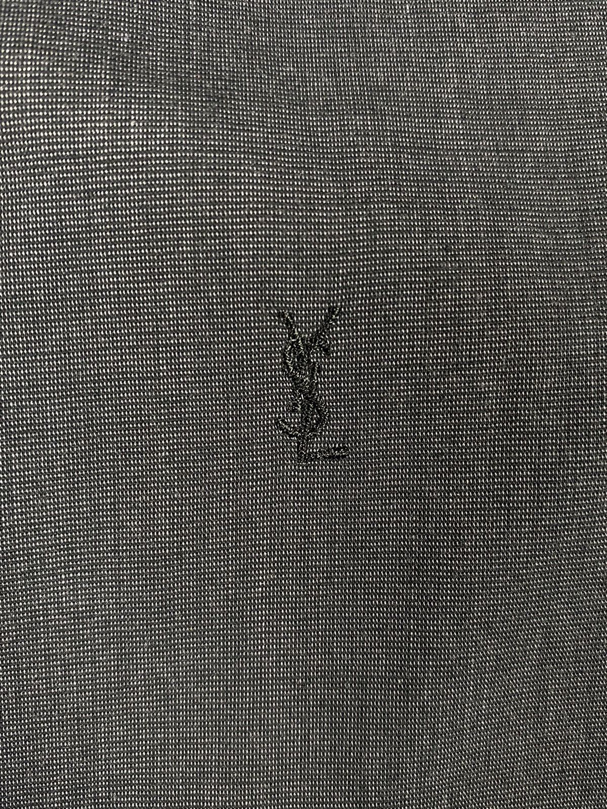 Yves Saint Laurent Yves Saint Laurent Classic Logo Button Up Cotton Shirt Size US XL / EU 56 / 4 - 7 Thumbnail