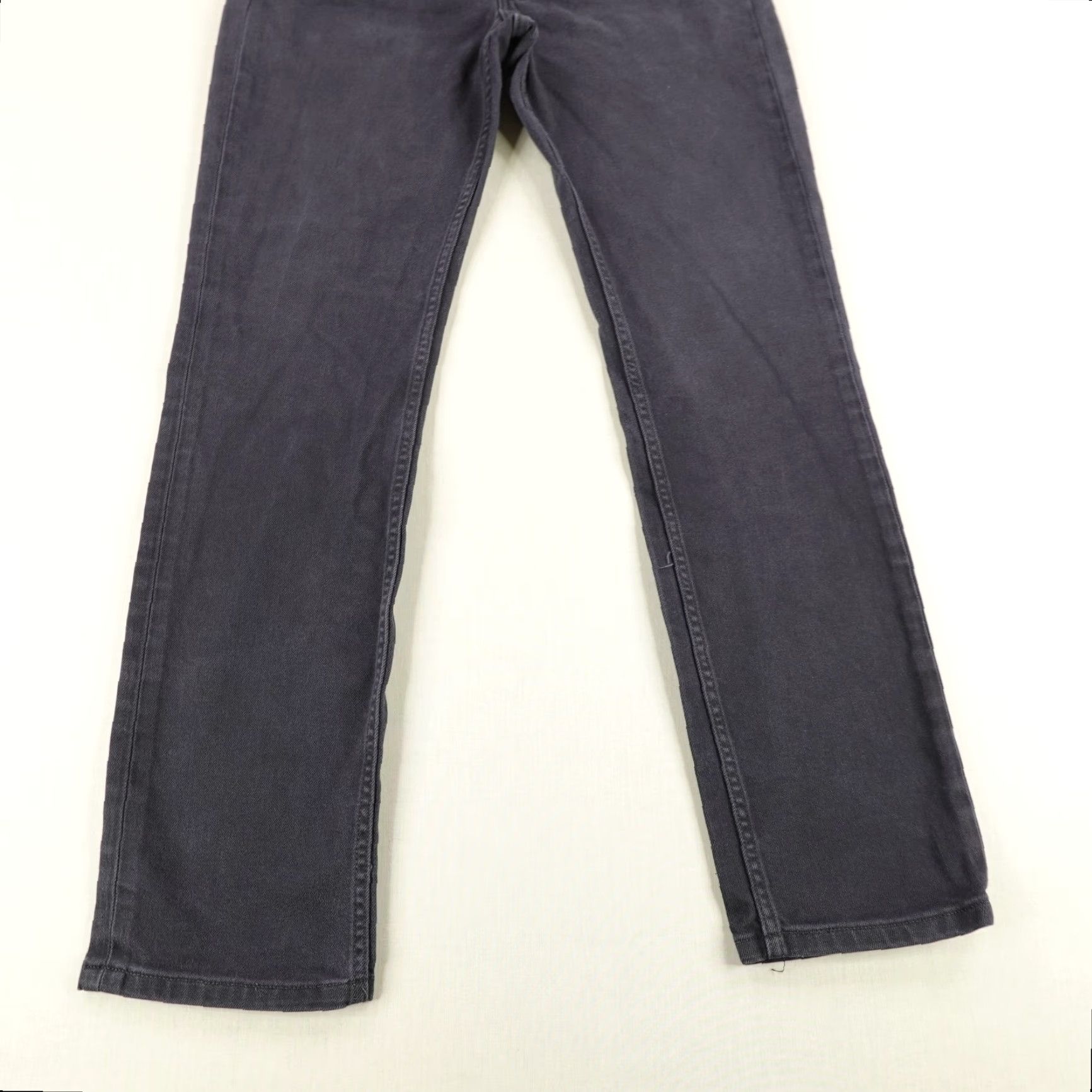 Levi's Levis Jeans Mens 32x32 Black Denim 511 Slim Fit Tapered Leg Red Tab Flex Pants Size US 31 - 3 Thumbnail