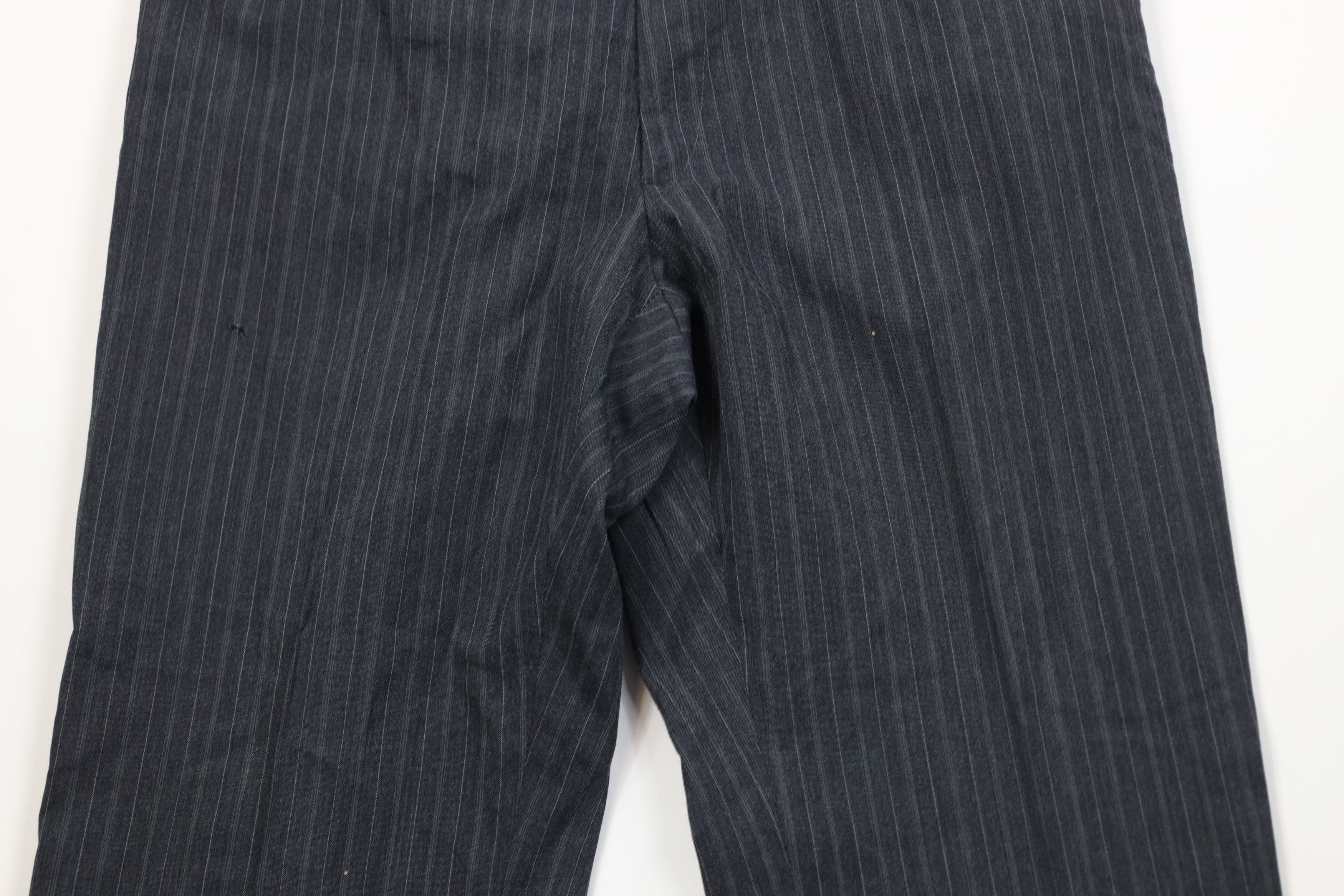 Vintage Vintage 60s 70s Streetwear Striped Wide Leg Chino Pants USA Size US 32 / EU 48 - 3 Thumbnail