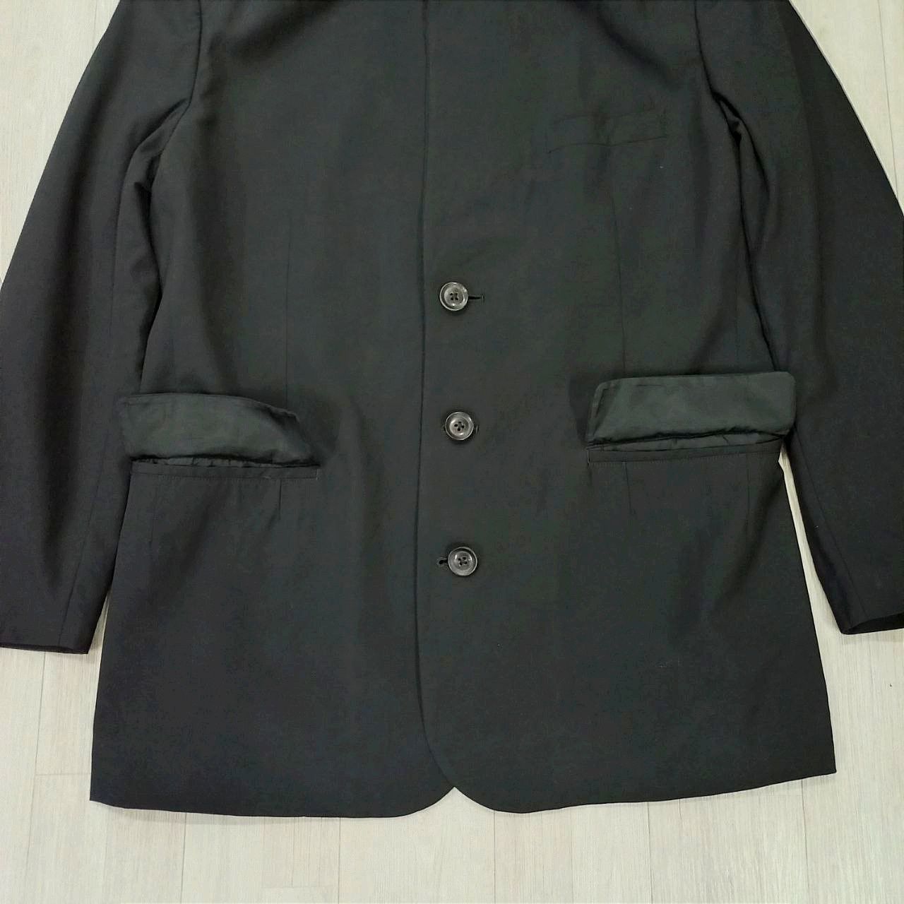 Yohji Yamamoto Vtg YOHJI YAMAMOTO Single Breasted 3 Buttons Blazer Jacket Size 42R - 9 Thumbnail