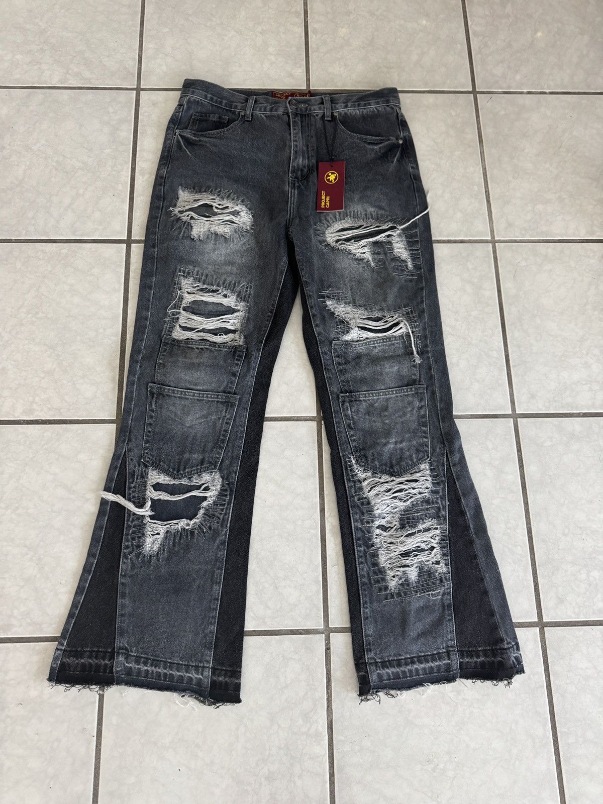 Other CAPRI DISTRESSED DENIM Size US 34 / EU 50 - 1 Thumbnail