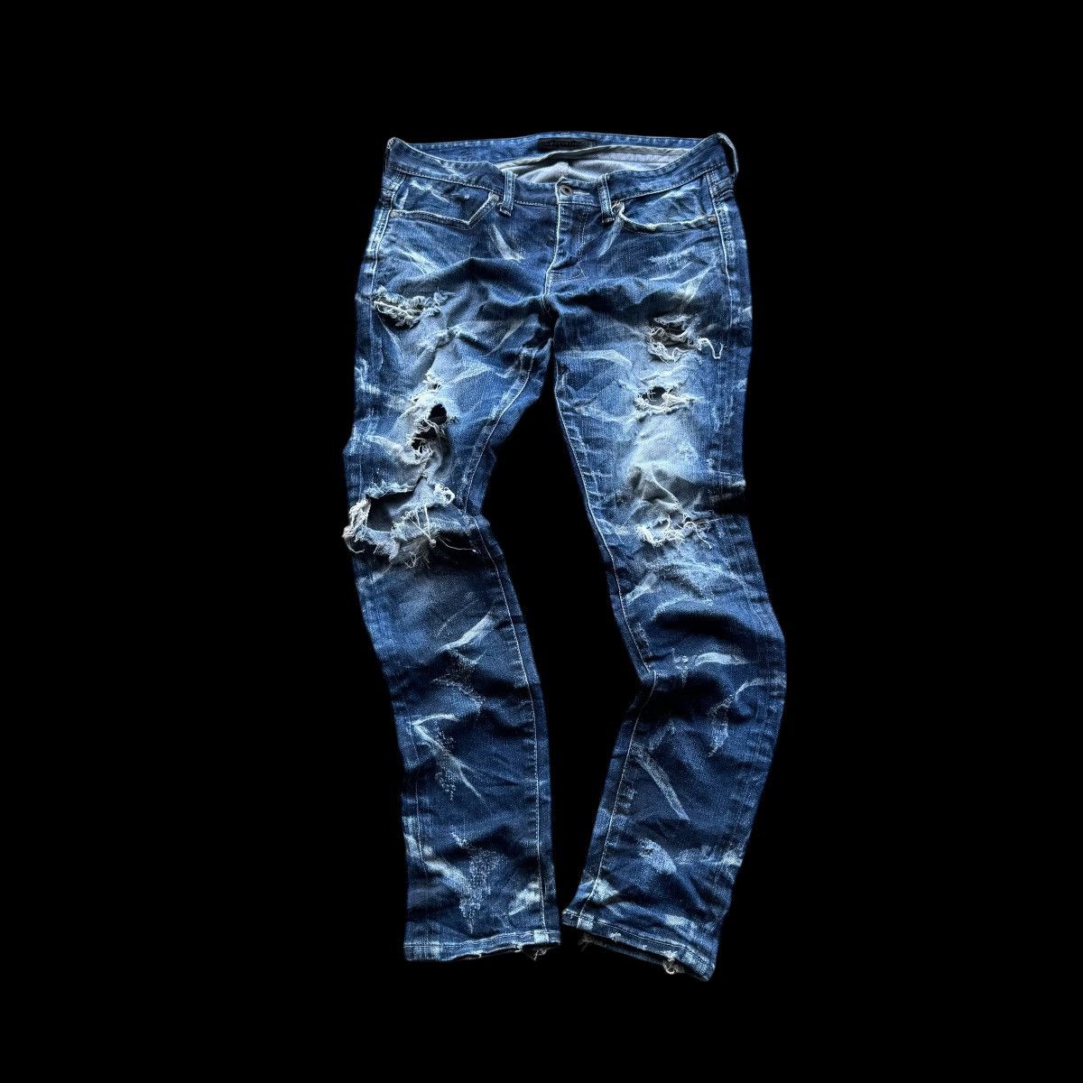 CIVARIZE ☀️CIVARIZE DISTRESSED SLIM FIT DENIM JEANS PANT Size US 30 / EU 46 - 1 Thumbnail