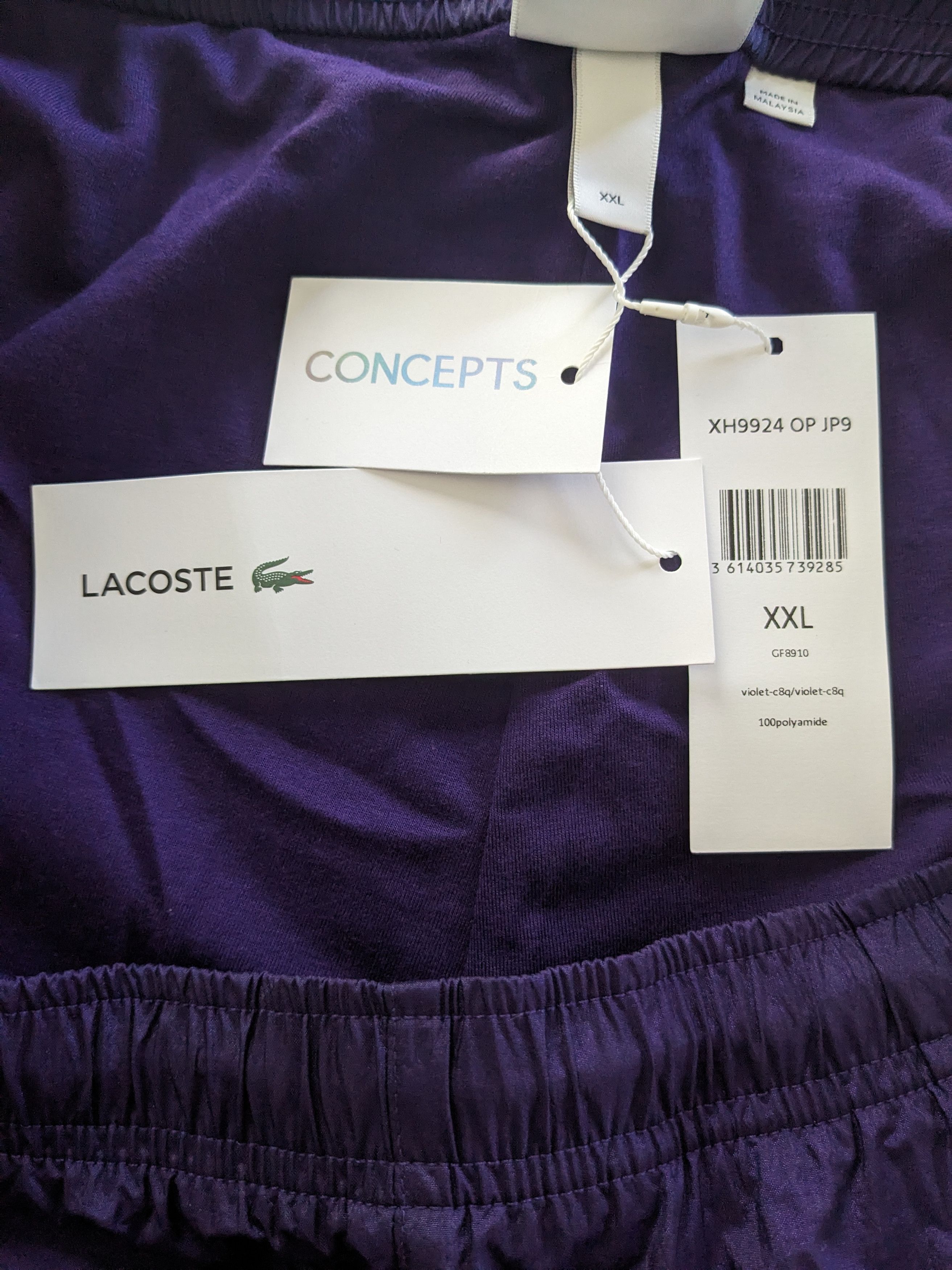 Lacoste Lacoste x Concepts Violet C8Q Wind Pants Size US 42 / EU 58 - 4 Thumbnail