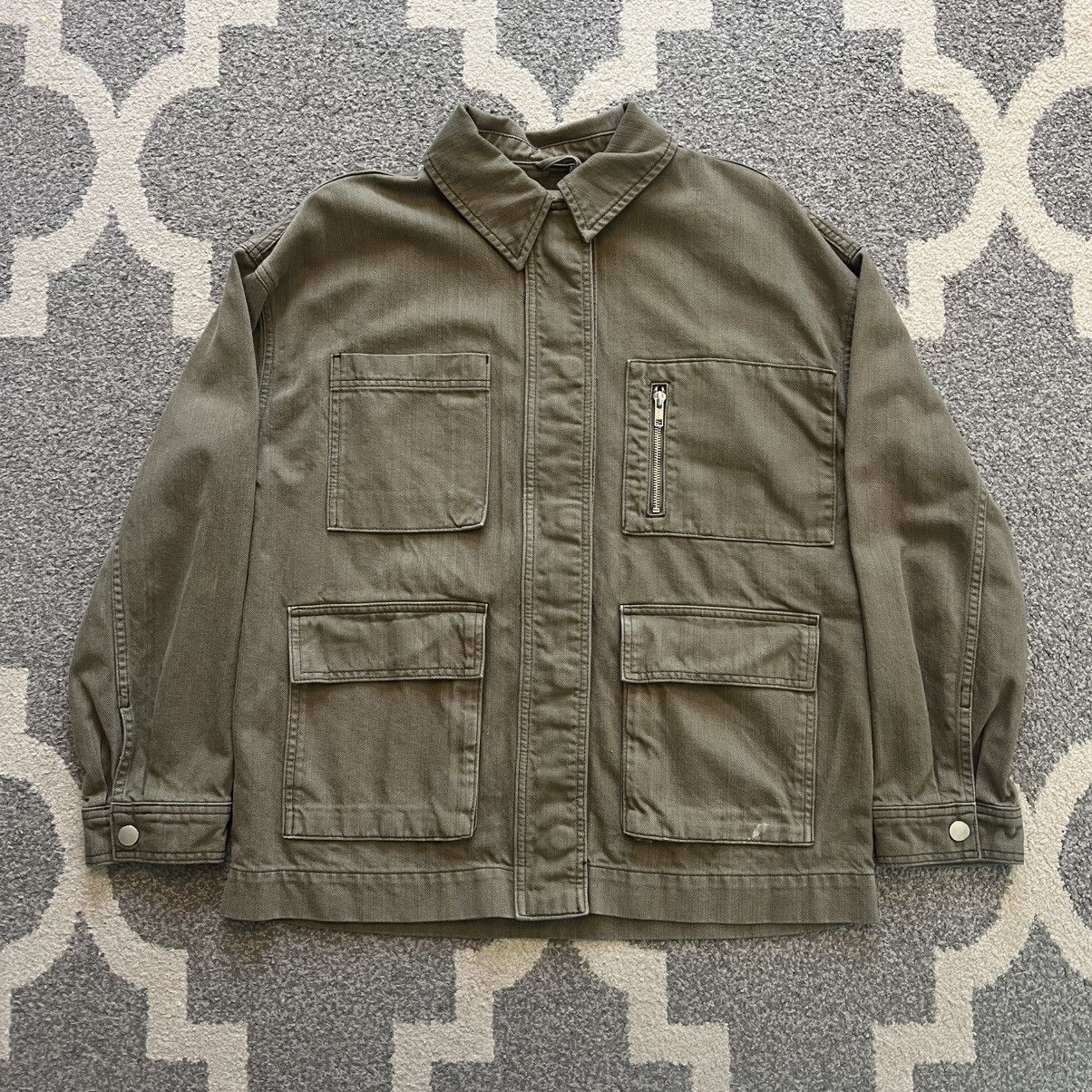 Topshop topshop green pocket button up jacket Size US S / EU 44-46 / 1 - 1 Thumbnail