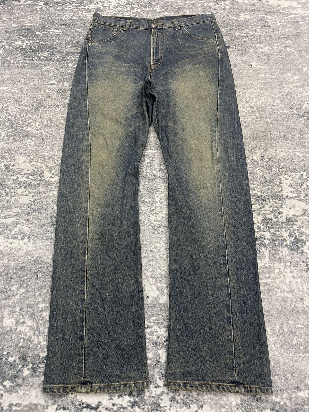 Vintage Vintage US Boarder Nice Design Denim s11 Size US 34 / EU 50 - 2 Thumbnail