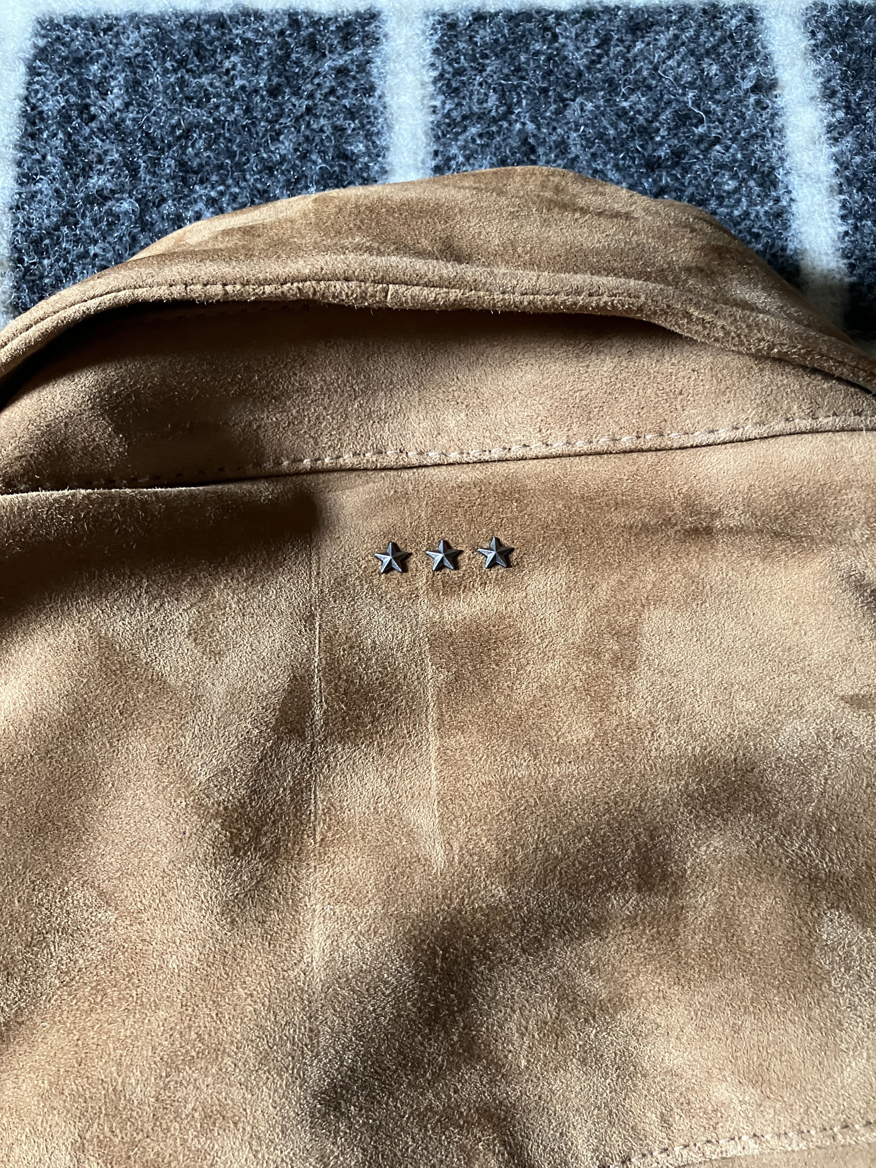 John Varvatos Suede Jacket Size US S / EU 44-46 / 1 - 3 Thumbnail