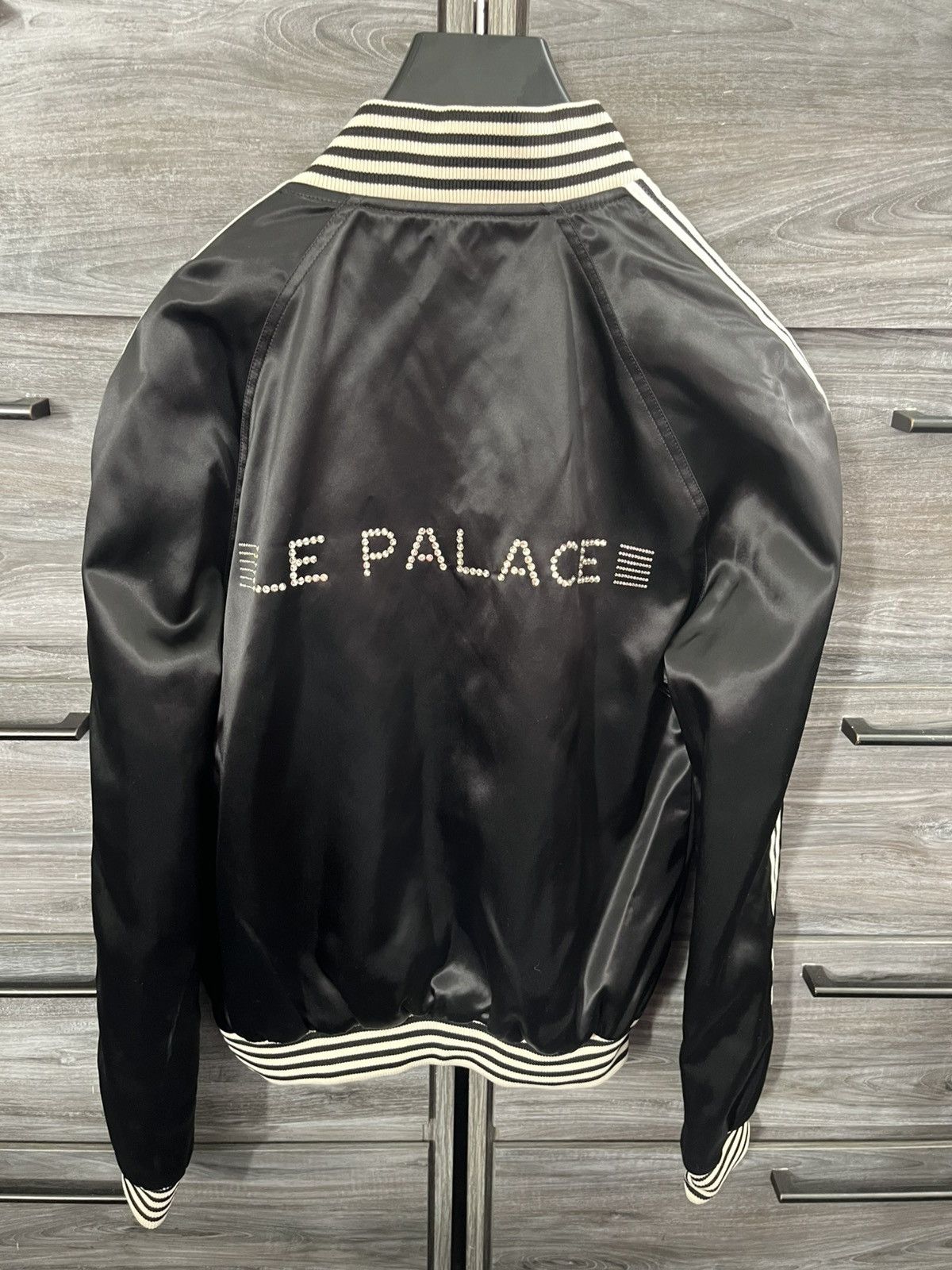 Celine Celine Crystal Embroidered Satin Bomber Size US M / EU 48-50 / 2 - 6 Thumbnail
