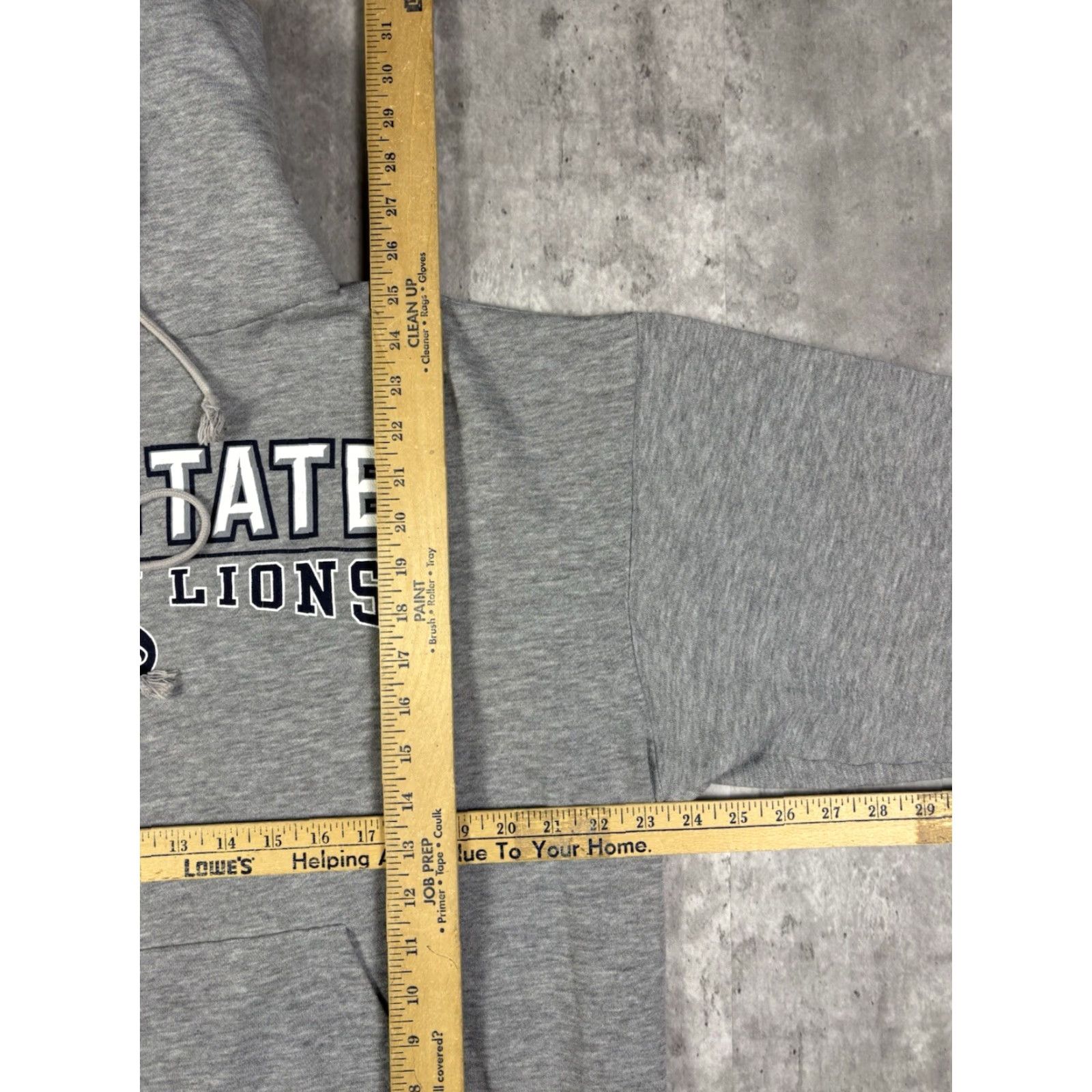 Jansport VINTAGE Jansport Hoodie Penn State University L Mens Gray Graphic Print Pullover Hooded Pockets 90s College Logo Size US L / EU 52-54 / 3 - 4 Thumbnail