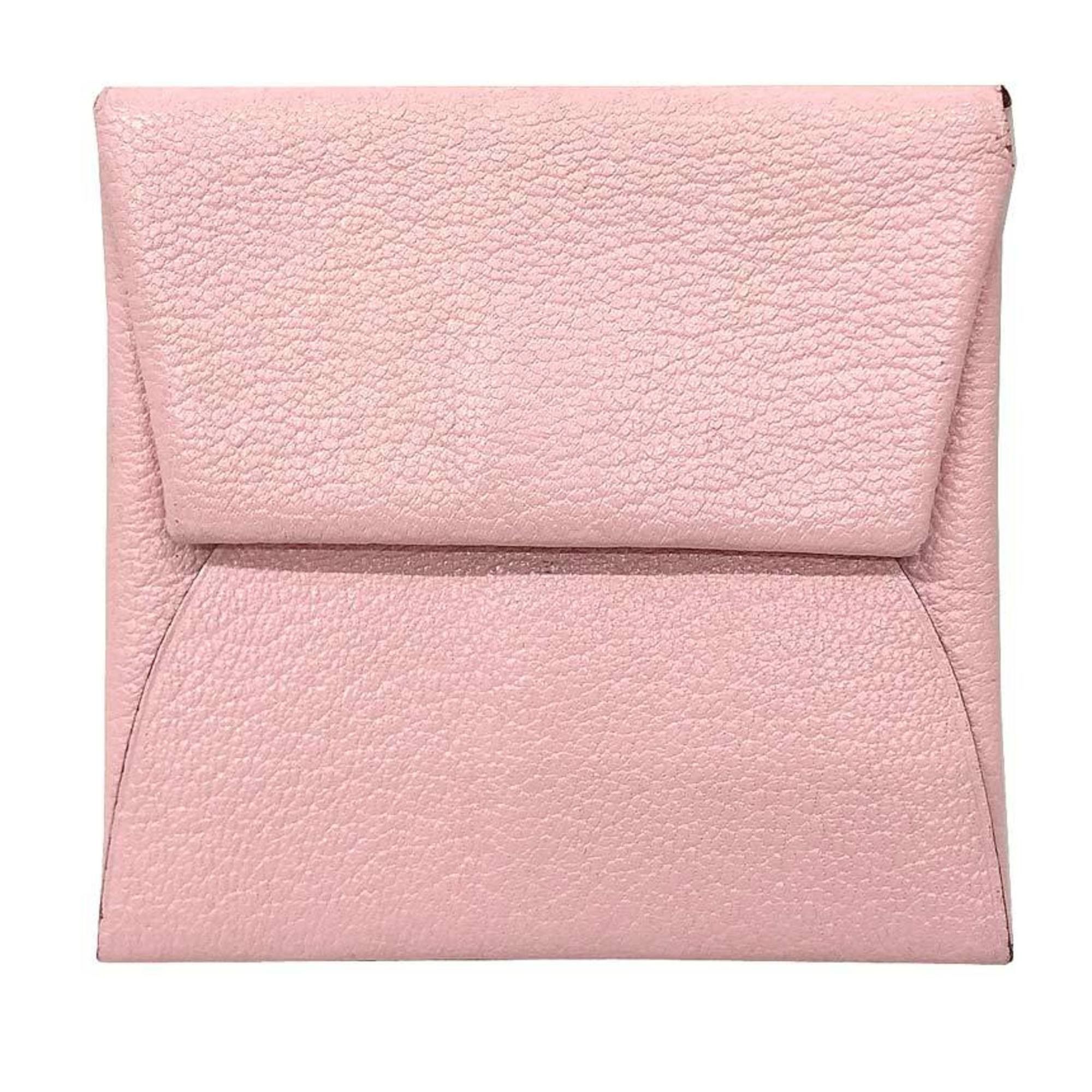 Hermes Hermes Bastia Coin Case PORTE-MONNAIE BASTIA Purse Rose Sakura Pink D Stamp Wallet Size ONE SIZE - 1 Thumbnail