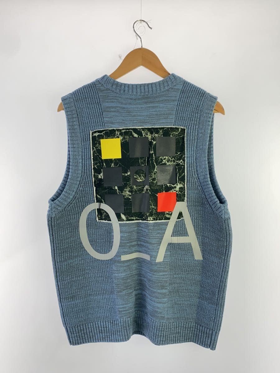 A-COLD-WALL* Logo Patchwork Knit Sweater Vest Size US L / EU 52-54 / 3 - 2 Thumbnail