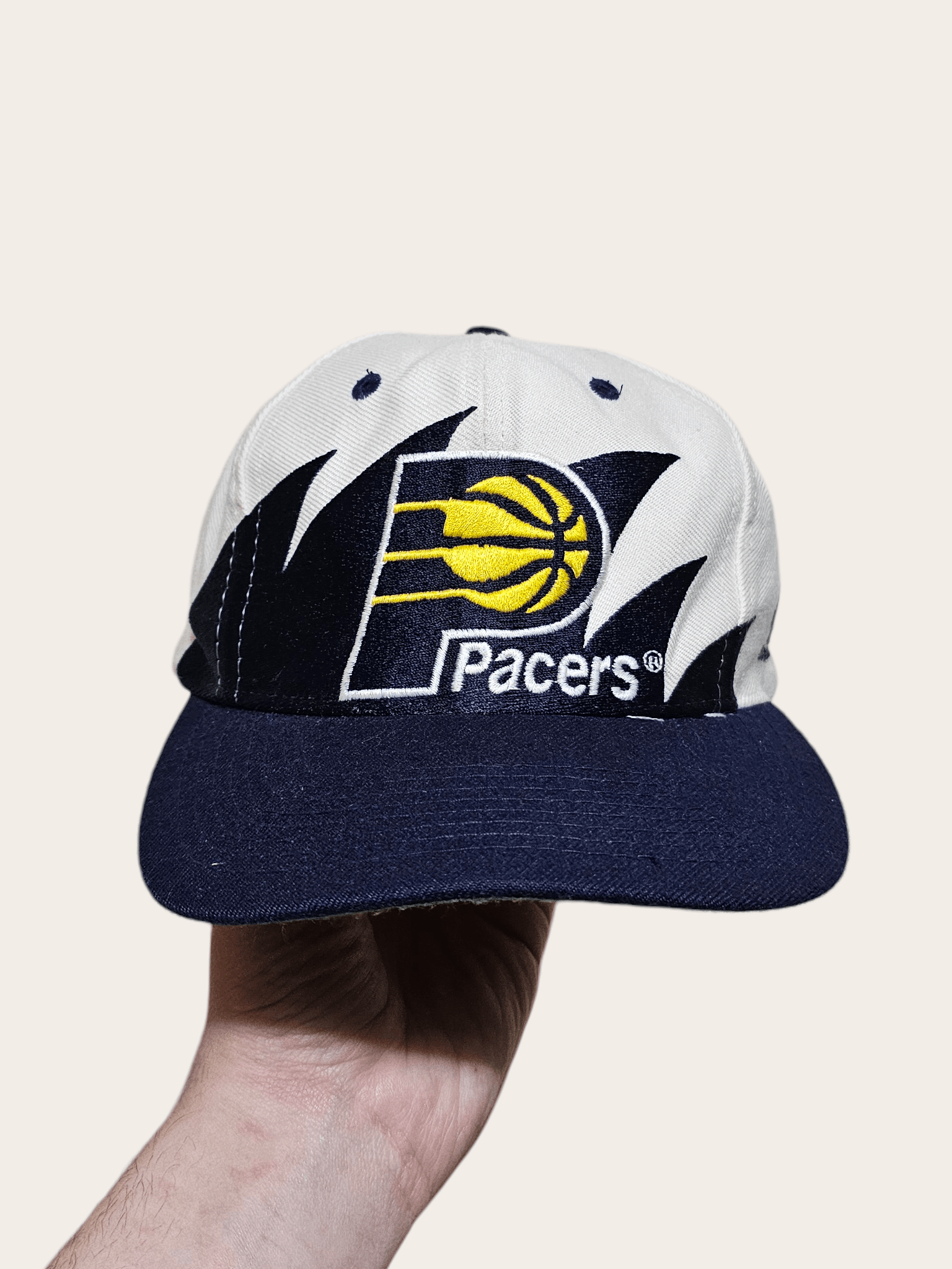 Logo Athletic Indiana Pacers Logo Athletic Shark Tooth Wool Hat Size ONE SIZE - 1 Thumbnail