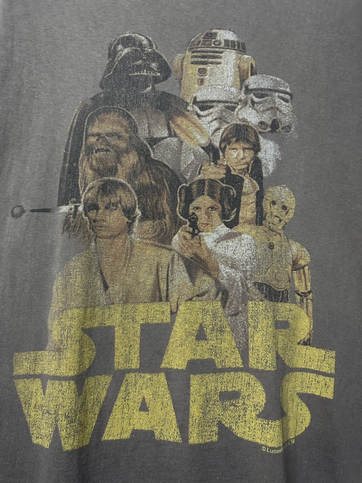 Beams Plus × Vintage Vintage Movie Star Wars X Beams Faded Tee Size US L / EU 52-54 / 3 - 2 Thumbnail