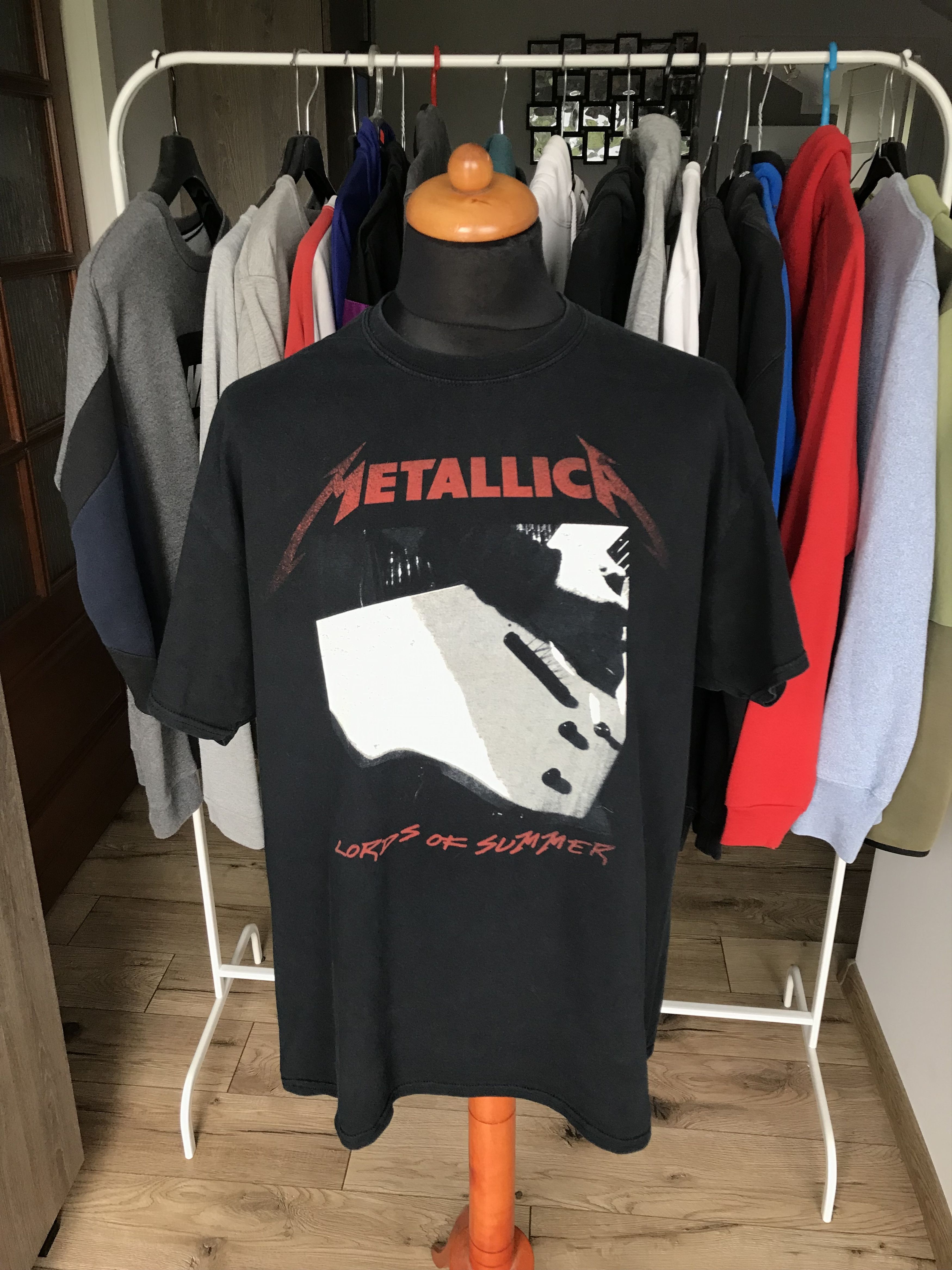 Vintage Metallica Lords of Summer T-shirt Size US XL / EU 56 / 4 - 2 Thumbnail