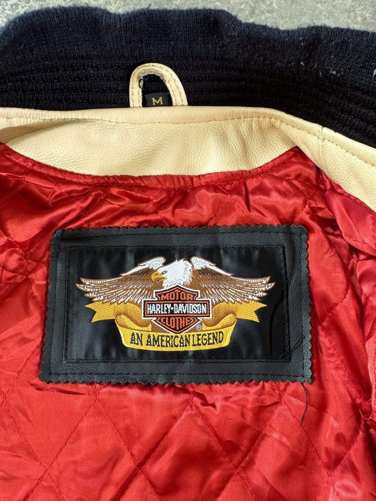 Harley Davidson × Vintage Vintage Harley Davidson x Tazmania Varsity Jacket Size US M / EU 48-50 / 2 - 9 Thumbnail