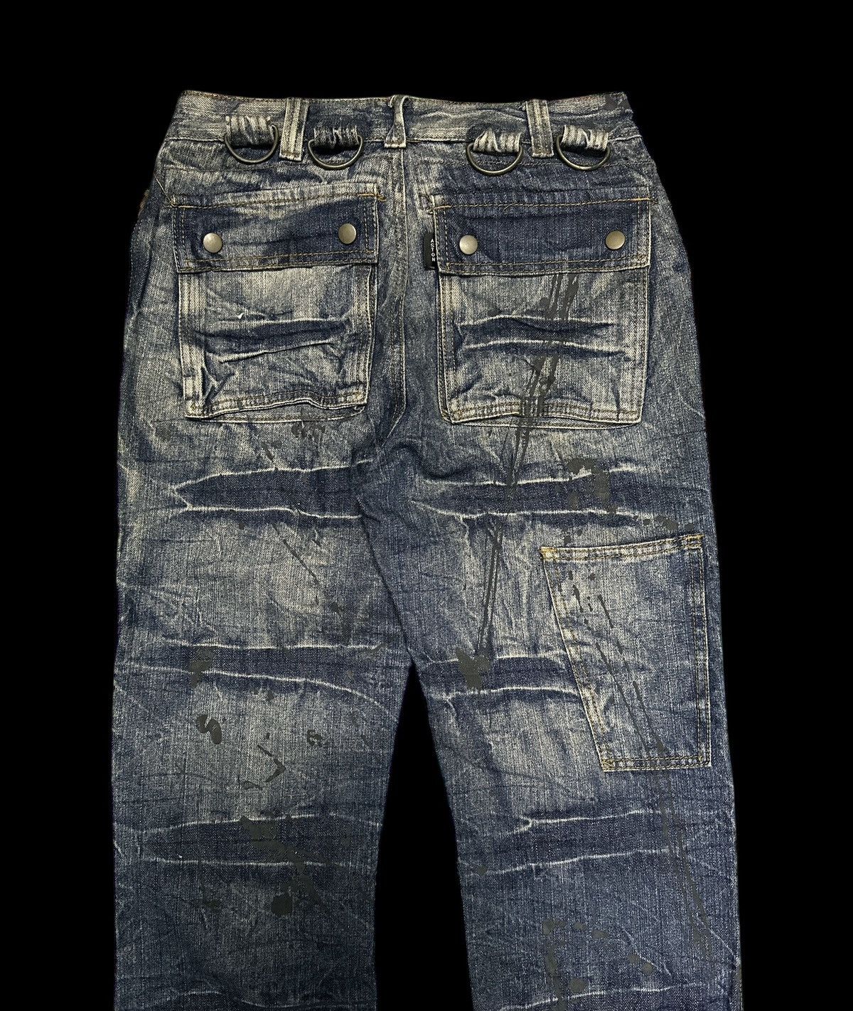 If Six Was Nine CRAZY STYLE💥 Punk Fashion Aston Crazy Wash 💥 Size US 30 / EU 46 - 4 Thumbnail