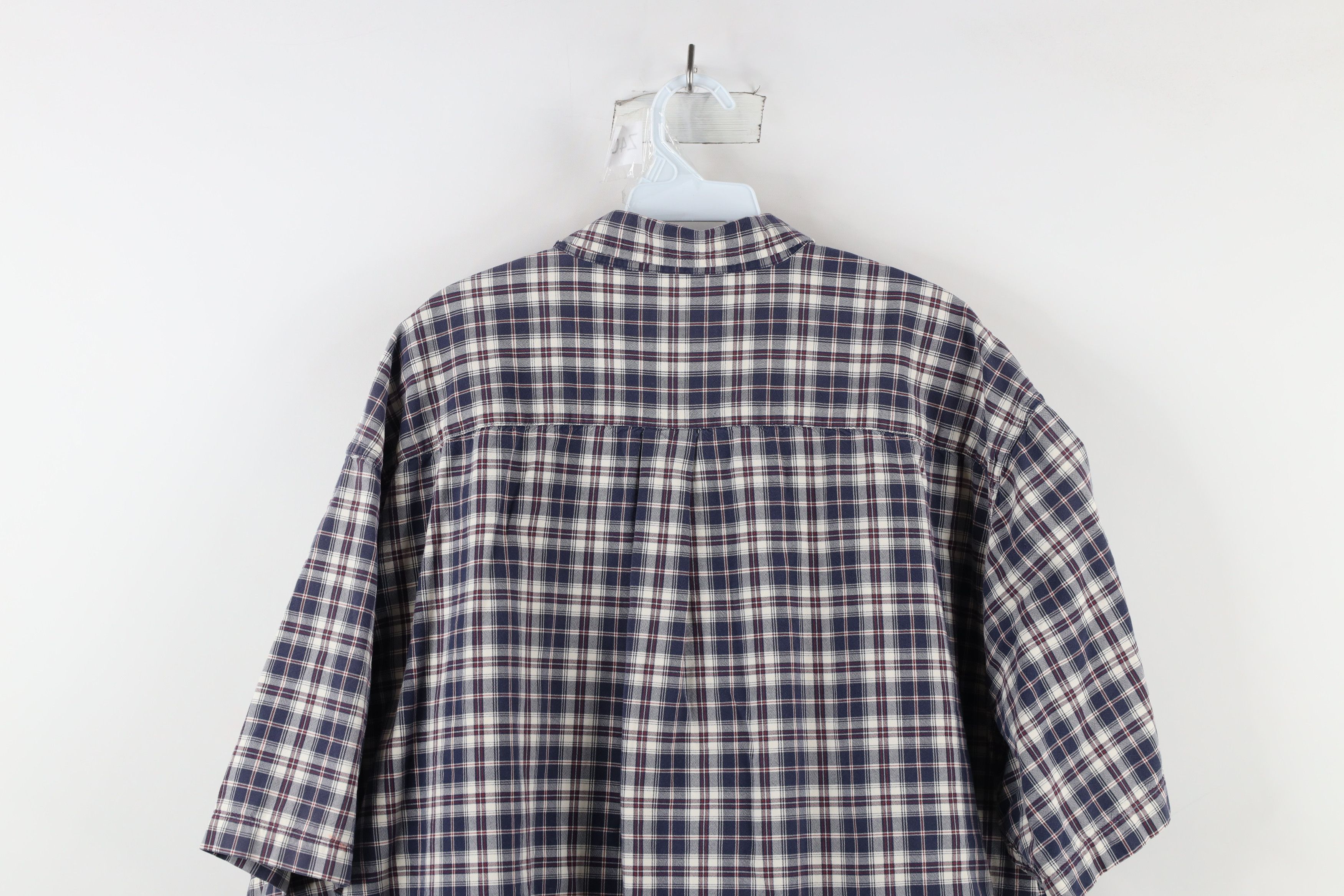 Eddie Bauer × Vintage Vintage 90s Eddie Bauer Short Sleeve Collared Button Shirt Size US XXL / EU 58 / 5 - 7 Thumbnail