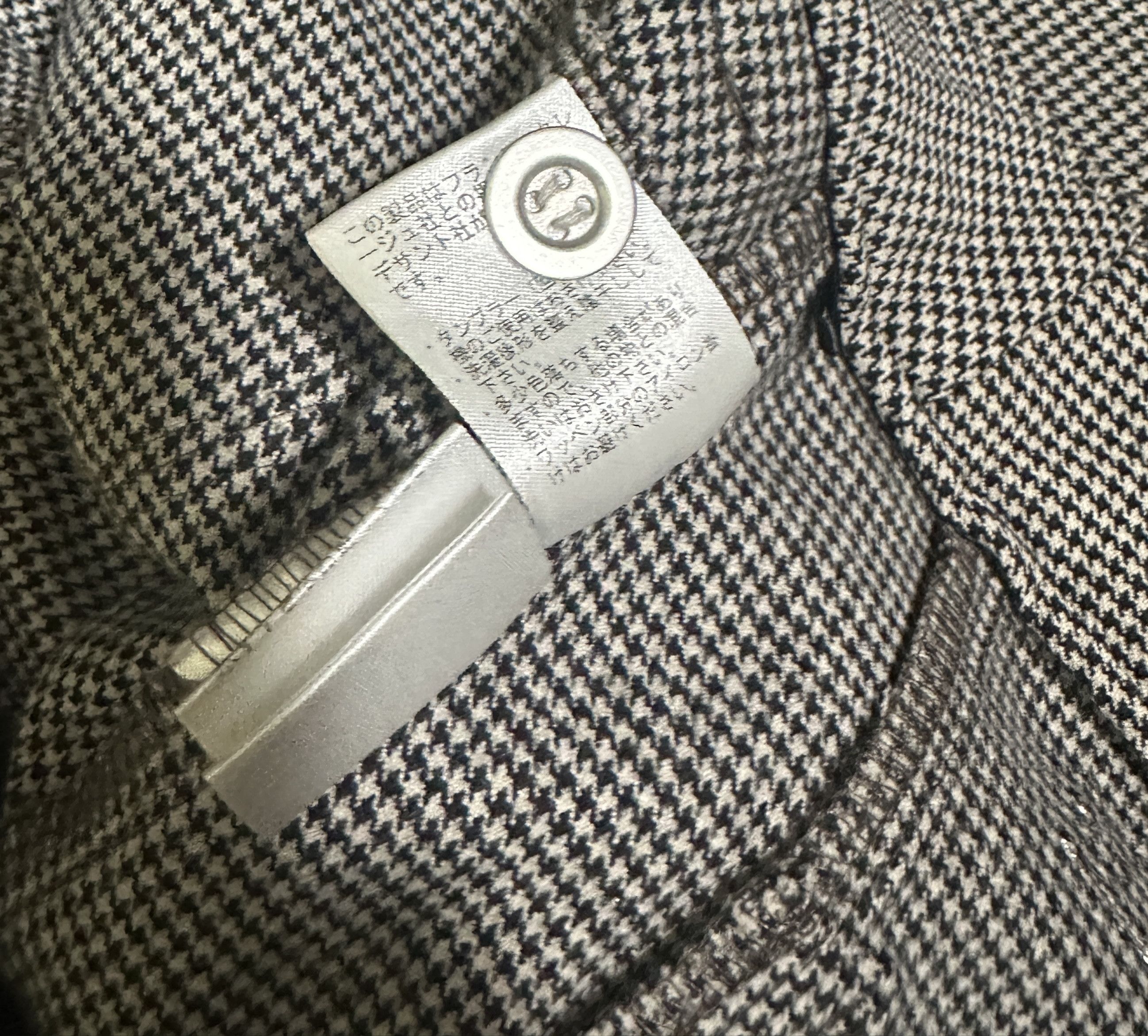 Courreges Houndstooth trousers Size 28" / US 6 / IT 42 - 8 Thumbnail