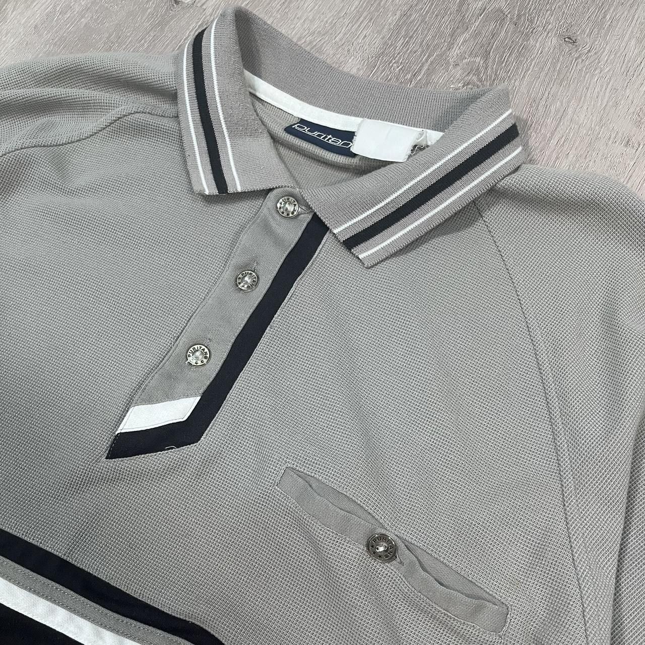 Puritan Vintage Polo Bowling Shirt Size US XL / EU 56 / 4 - 3 Thumbnail