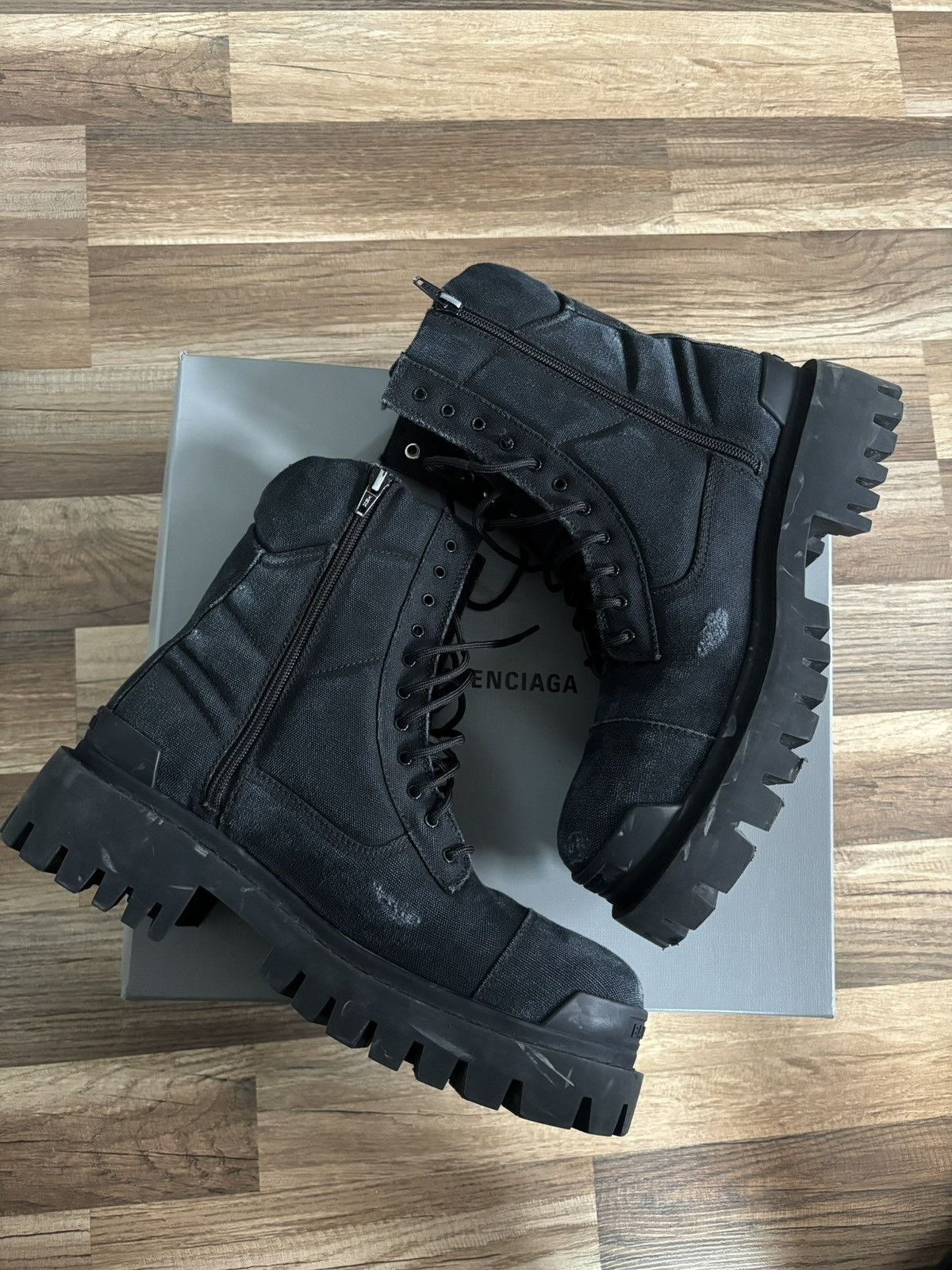 Balenciaga Strike Boots Size US 10 / EU 43 - 3 Thumbnail