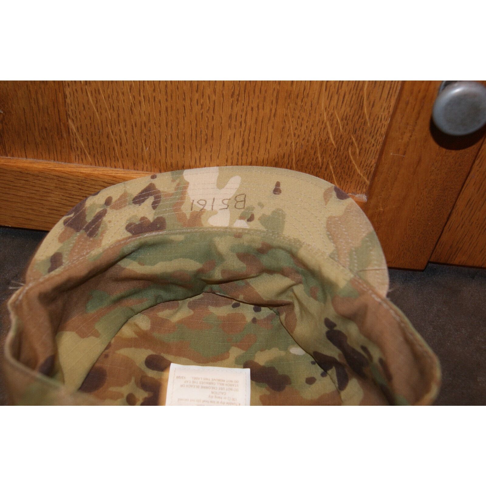 Other US Army Patrol Cap 7 3/8 Military Issued NYCO Woodland Size ONE SIZE - 6 Thumbnail