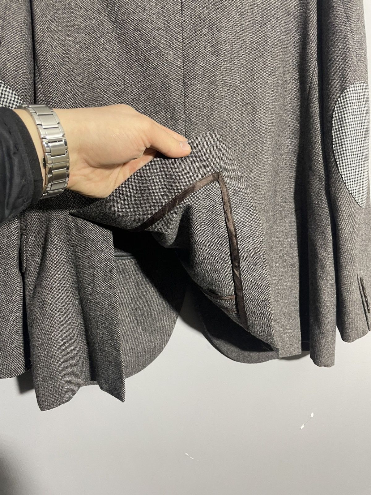 Hackett Hackett London Wool and Cashmere men’s blazer Size 44R - 8 Thumbnail