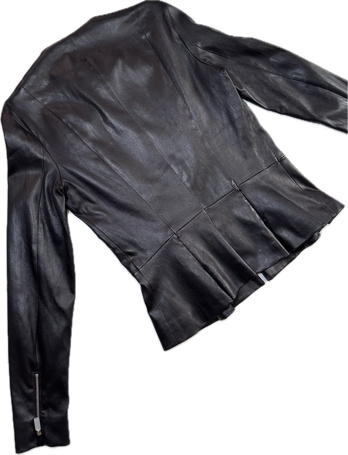 The Row The Row Anasta Jacket 100% Lambskin Leather Size XL / US 12-14 / IT 48-50 - 11 Thumbnail