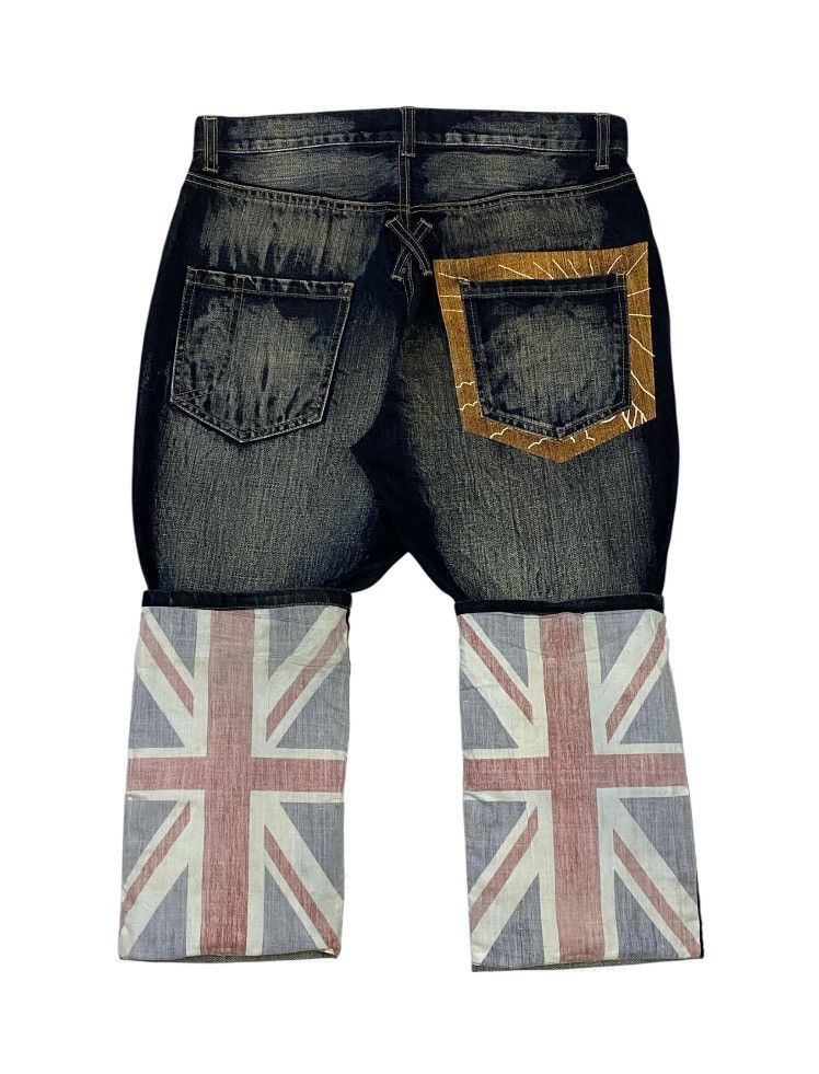 PPFM PPFM Double Waist Mud Wash Denim Pants Size US 32 / EU 48 - 5 Thumbnail