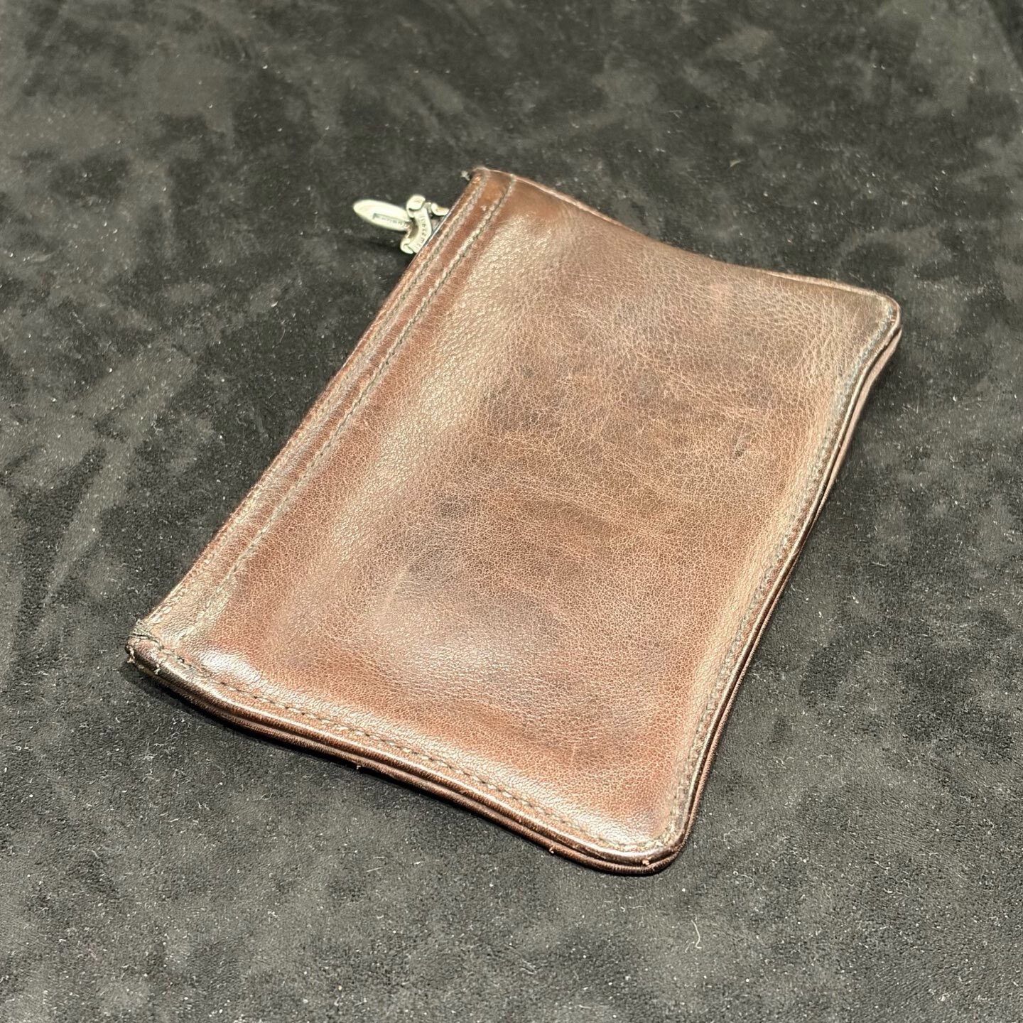 Chrome Hearts Chrome Hearts Brown Leather Coin Purse Size ONE SIZE - 1 Thumbnail
