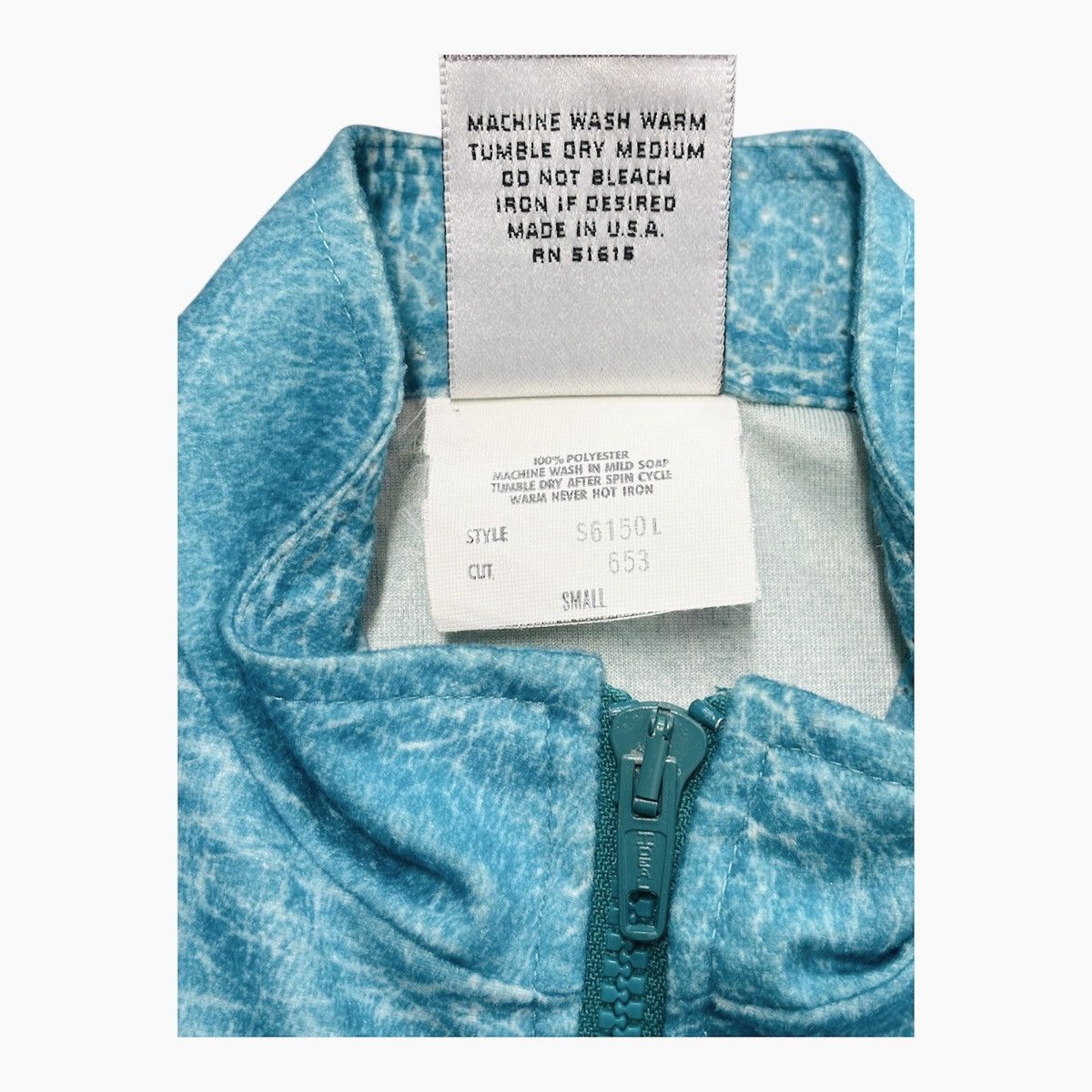 Vintage Vintage 90s Ocean Blue Sports Jacket Women Size S Size S / US 4 / IT 40 - 6 Thumbnail