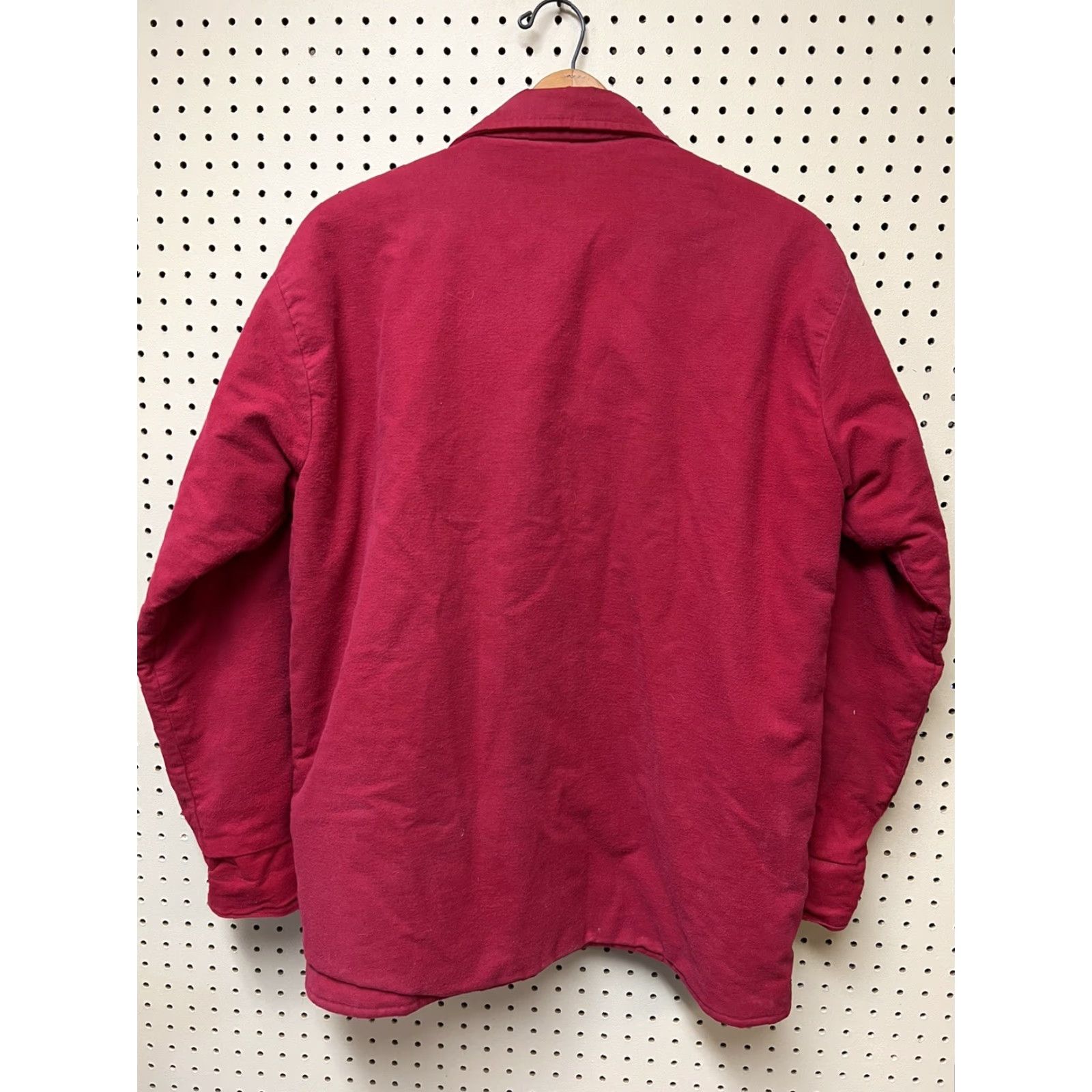 Vintage VINTAGE Frostproof Flannel Quilted Shirt Jacket USA Made Grunge 70s Red Large L Men Shirt Jacket Quilted Lined Size US XL / EU 56 / 4 - 2 Thumbnail